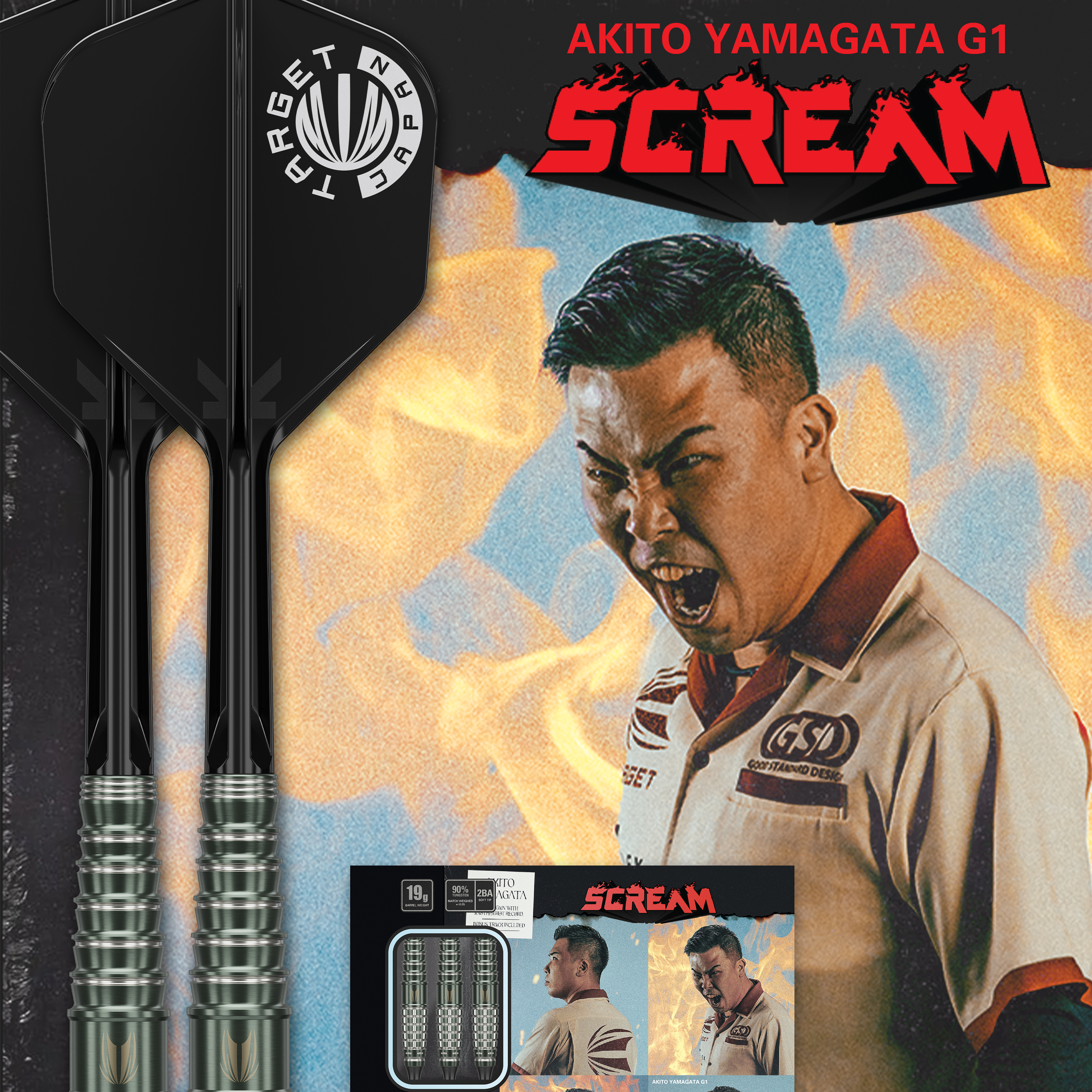 Target Japan - Akito Yamagata - Softdart Target Japan - Akito Yamagata - Softdart