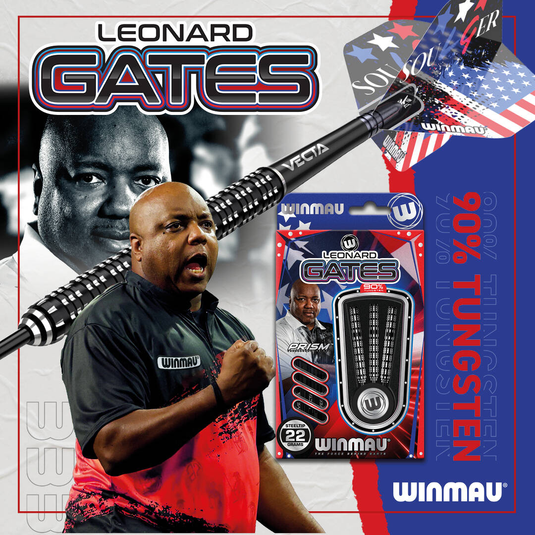 Winmau - Leonard Gates - Steeldart Winmau - Leonard Gates - Steeldart