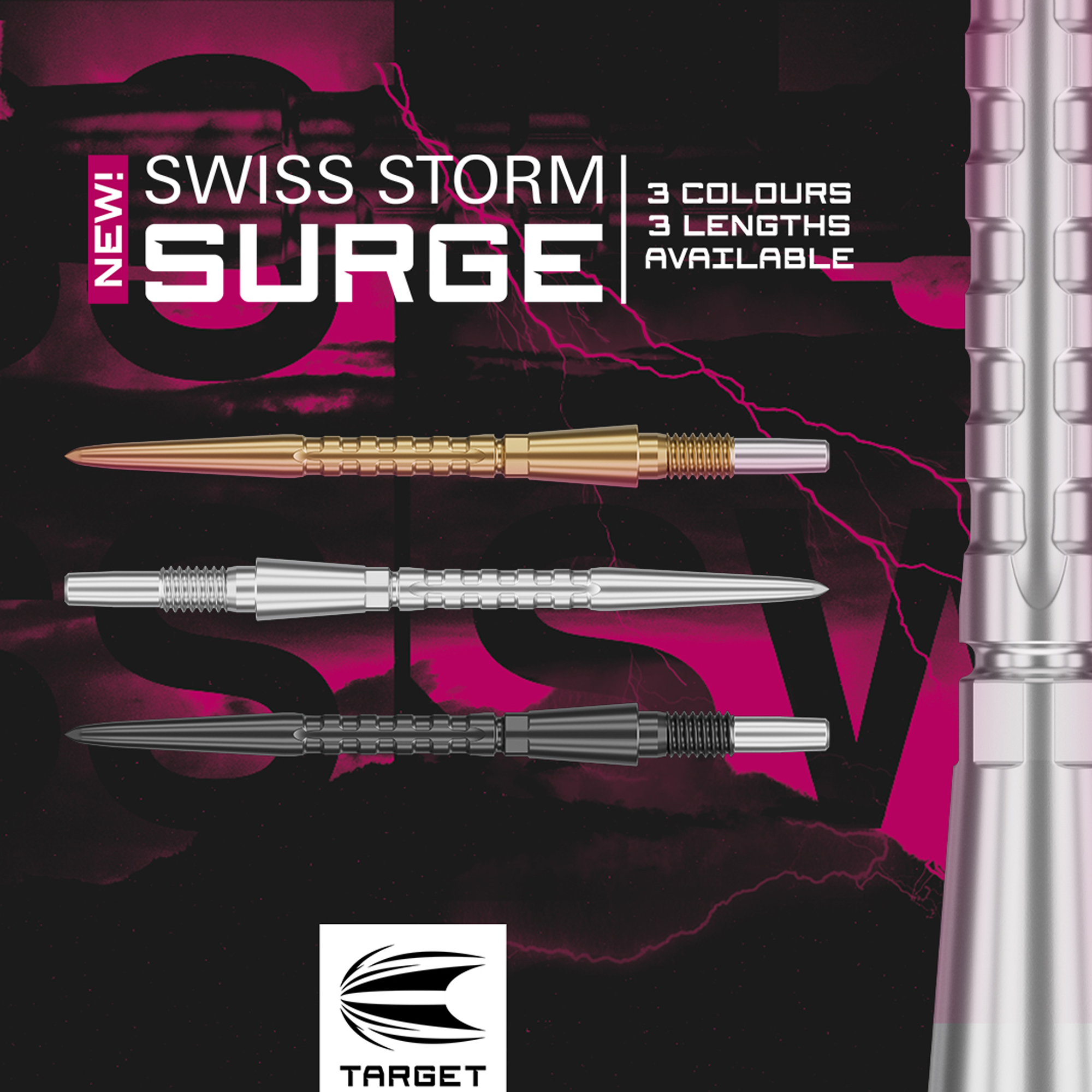 Target - Swiss Point Storm Surge - Schwarz Target - Swiss Point Storm Surge - Schwarz