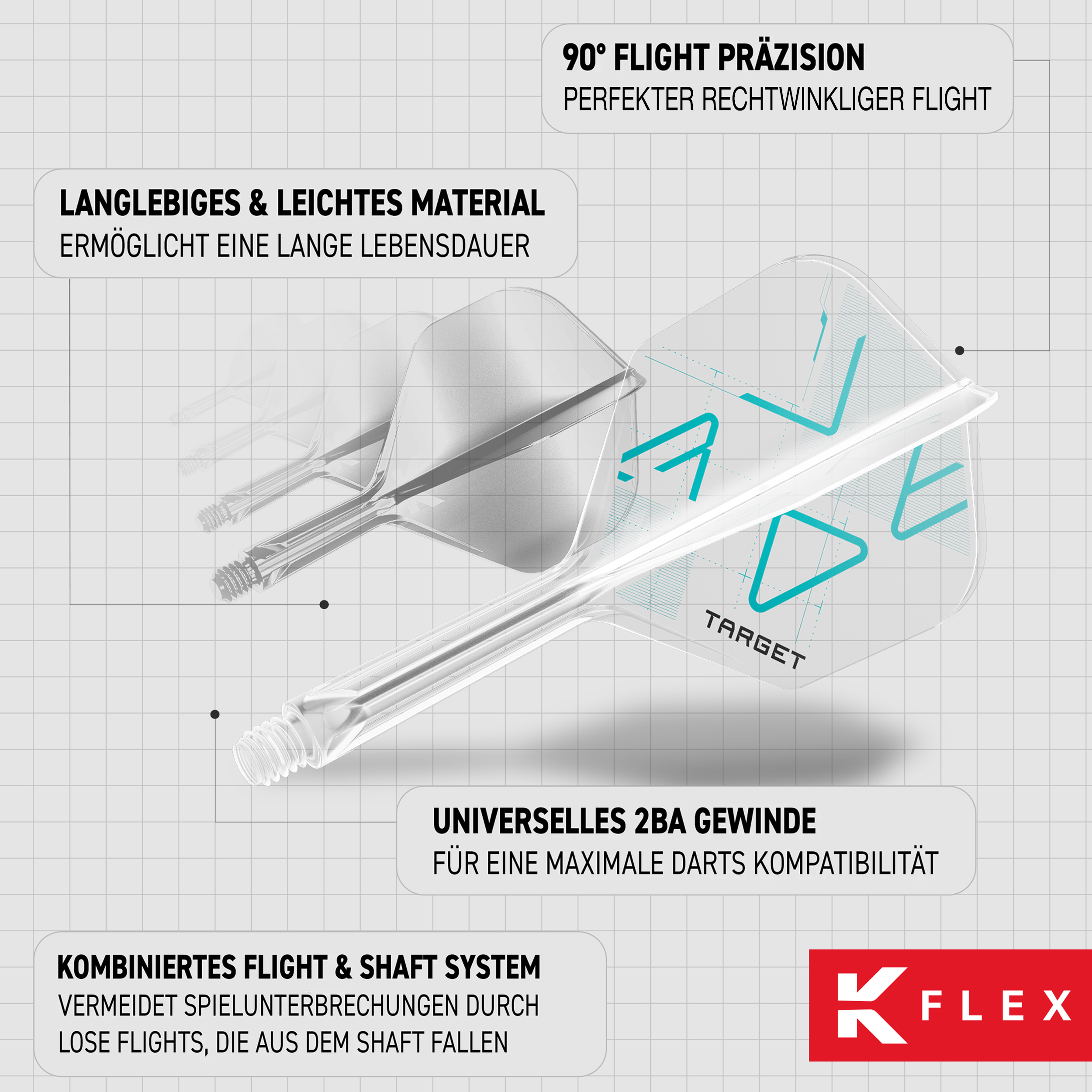Target - K-Flex Flightsystem Rove - No6 Target - K-Flex Flightsystem Rove - No6