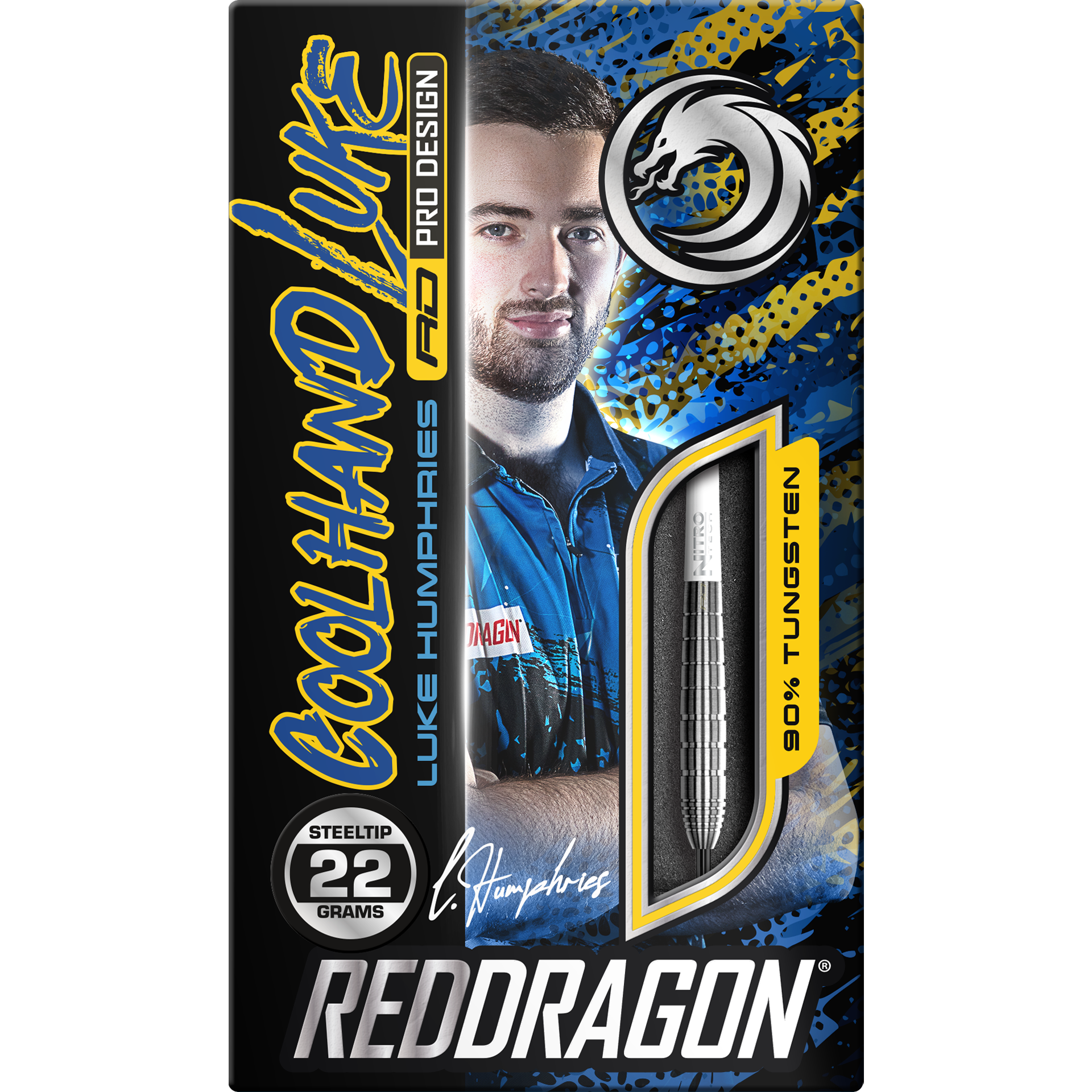 Red Dragon - Luke Humphries TX1 - Steeldart Red Dragon - Luke Humphries TX1 - Steeldart