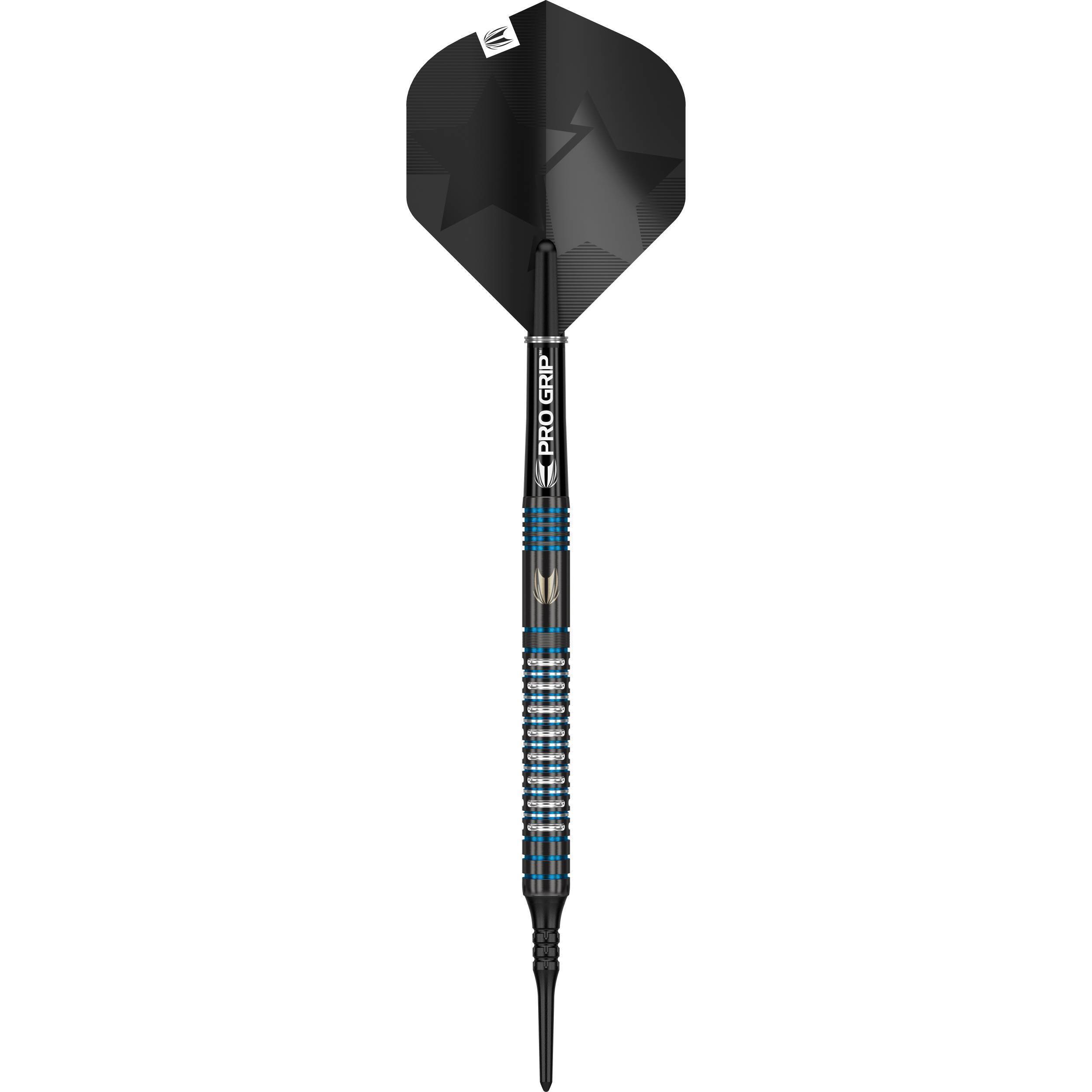 Target-Adrian-Lewis-Black-Softdart Target - Adrian Lewis Black - Softdart