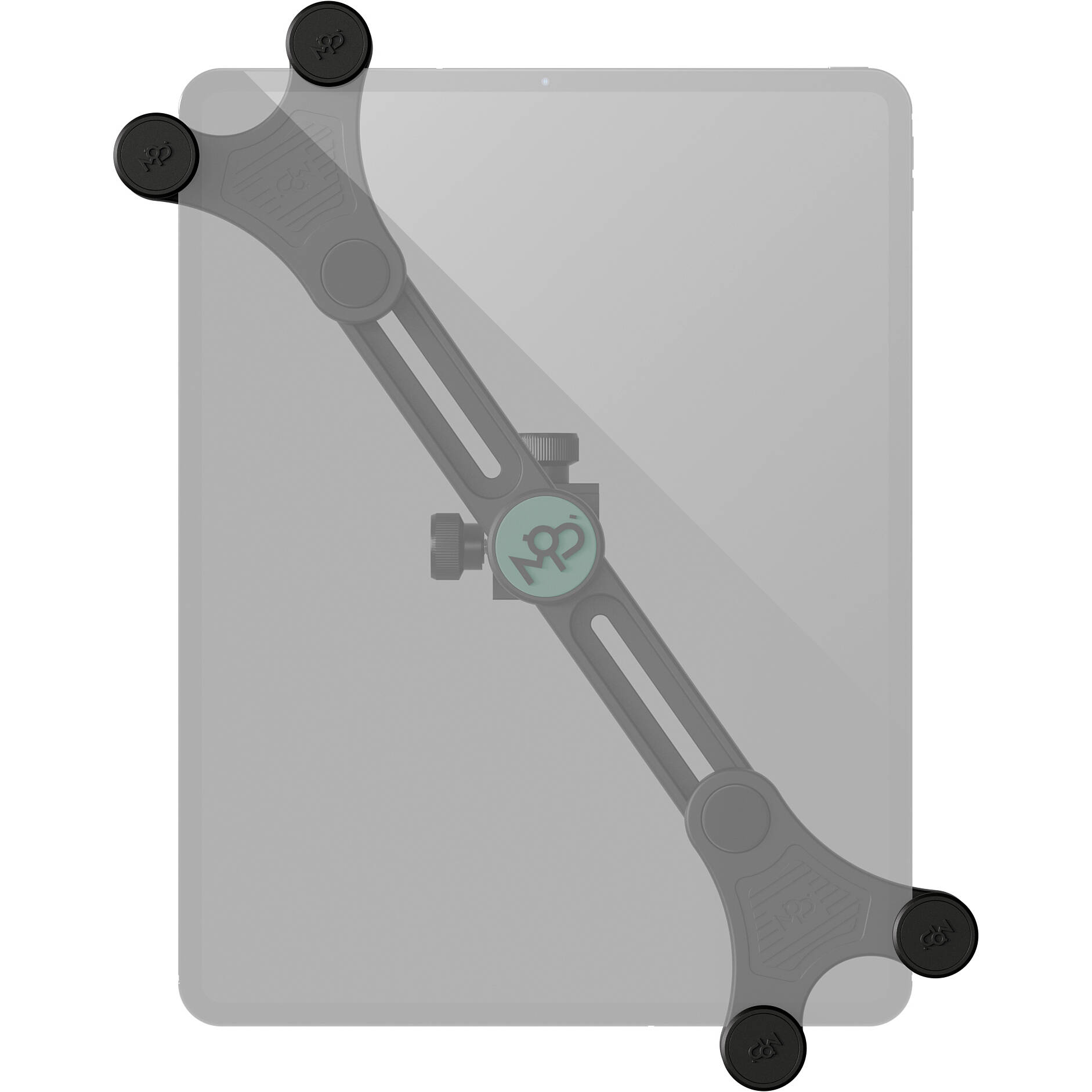 Target-Mod-Tablet-Mount-Vorderansicht-mit-Tablet Target - Mod Tablet Mount