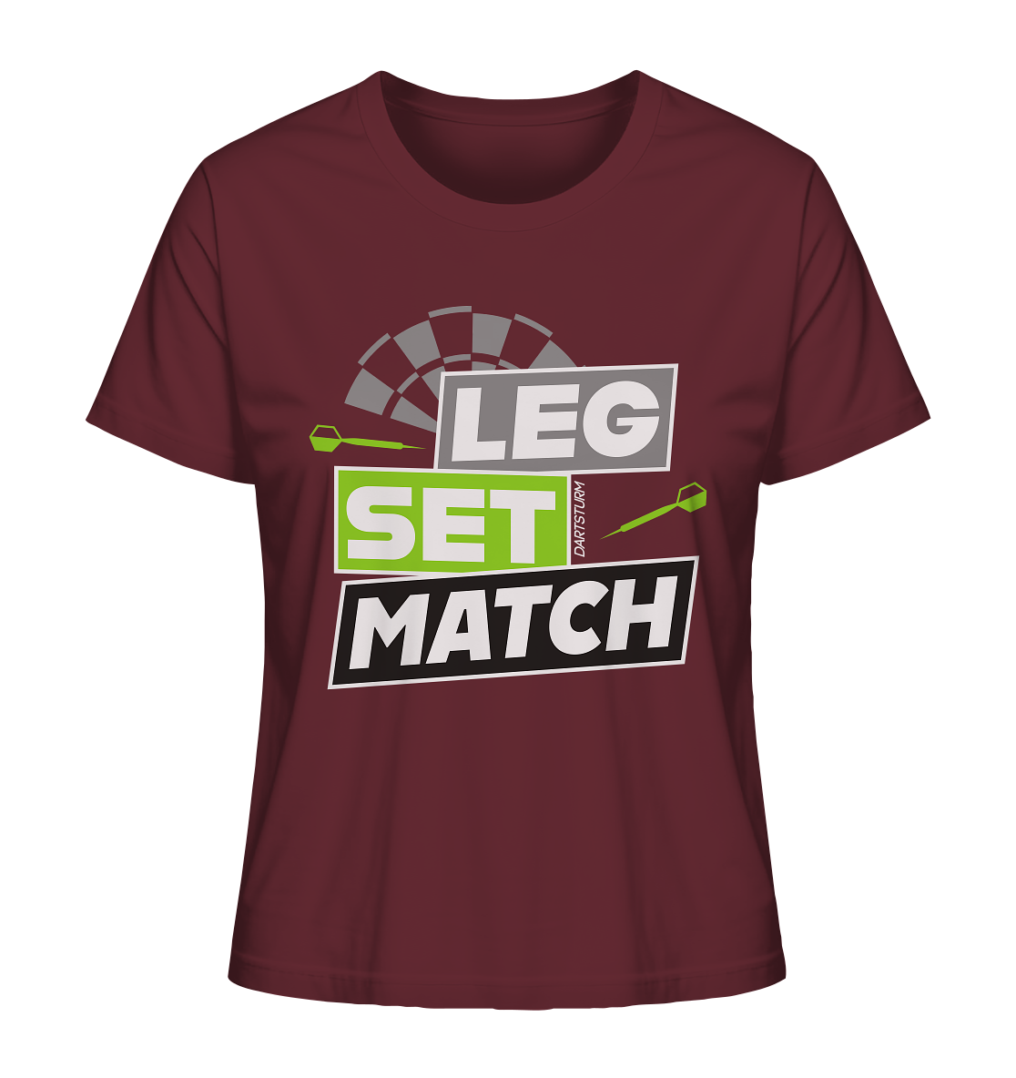DartSturm - Leg Set Match - Ladies Organic Shirt DartSturm - Leg Set Match - Ladies Organic Shirt