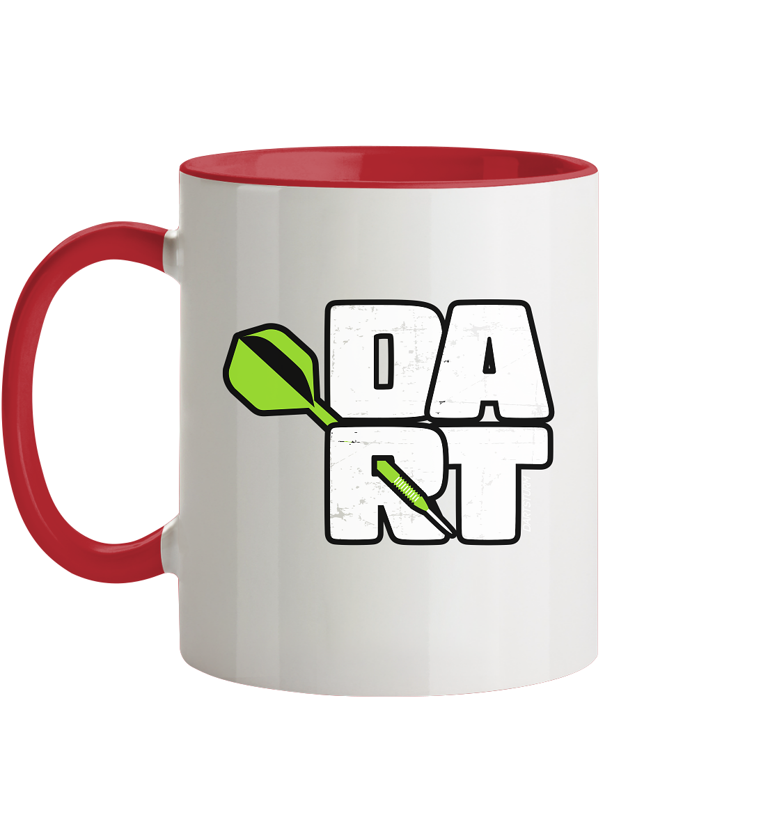 DartSturm - Dart - Tasse zweifarbig