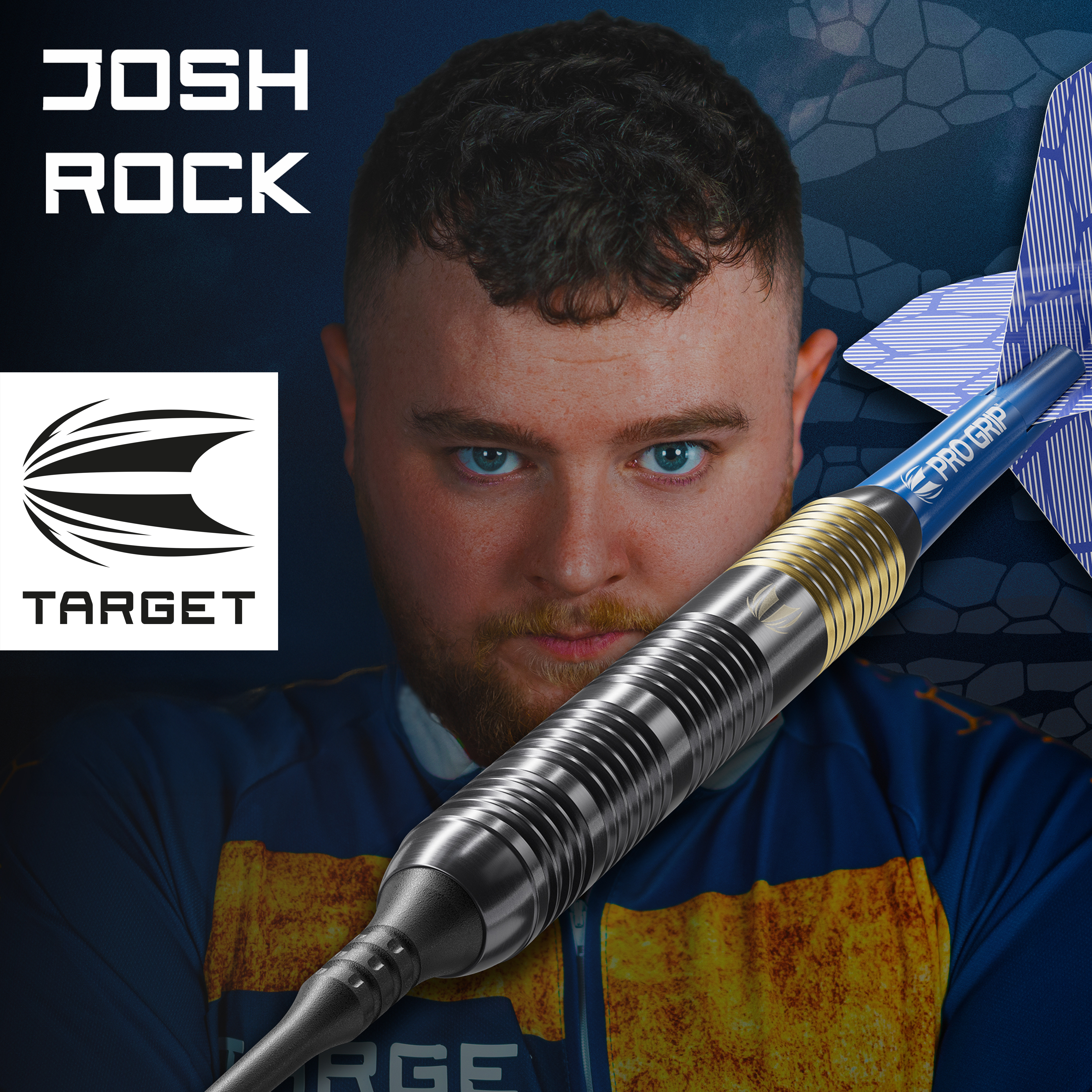 Target - Josh Rock Brass - Softdart Target - Josh Rock Brass - Softdart