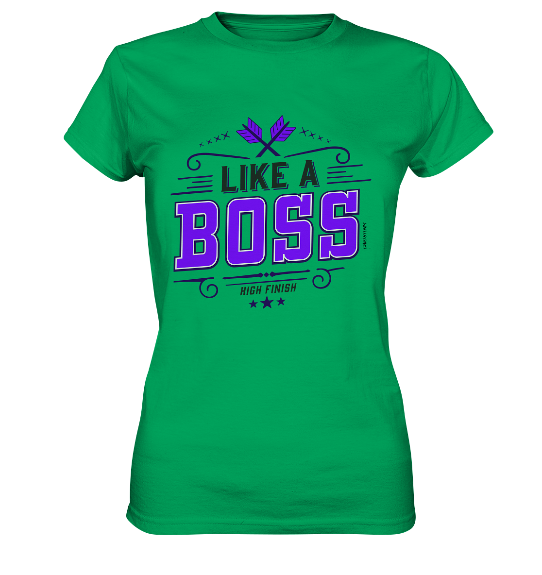 DartSturm - Like a Boss Purple - Ladies Premium Shirt