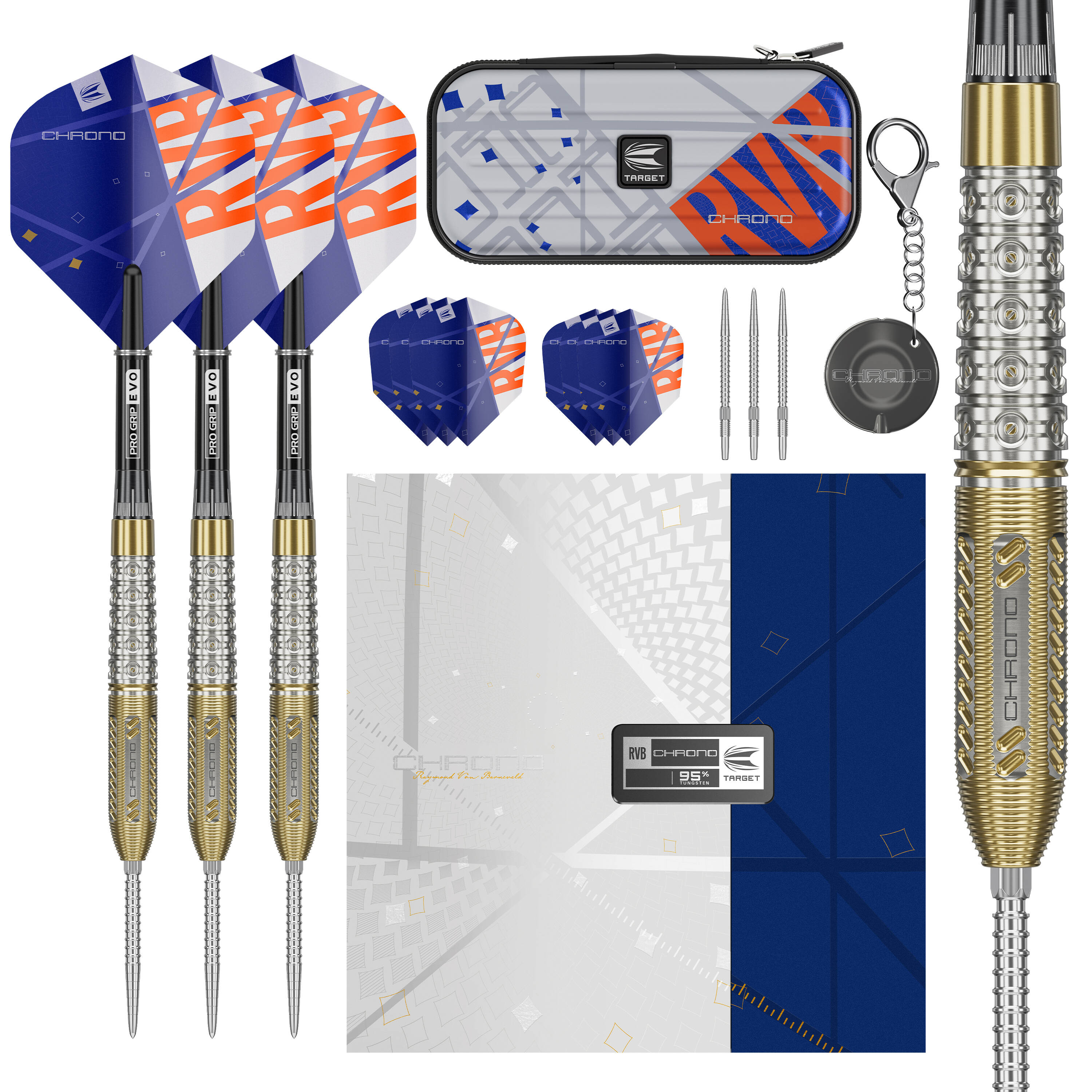 Target - Swiss Point - Raymond van Barneveld Chrono - Steeldart Target - Swiss Point - Raymond van Barneveld Chrono - Steeldart