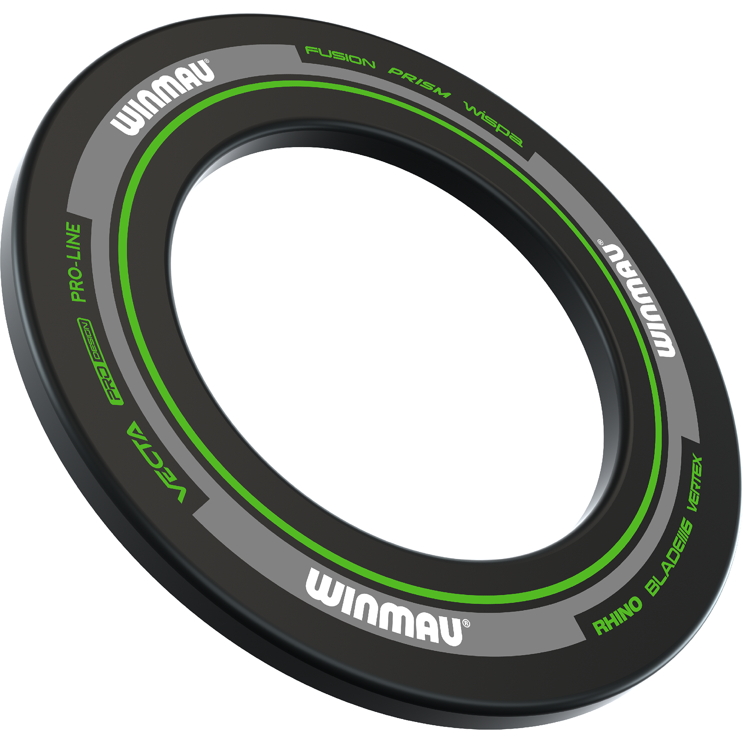 Winmau - Advance Schwarz Grün - Surround