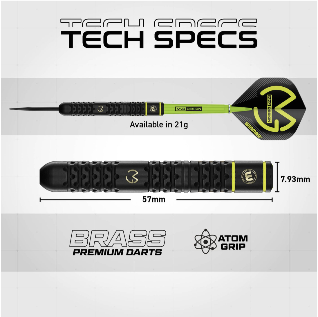 Winmau - Michael van Gerwen SE Brass - Steeldart