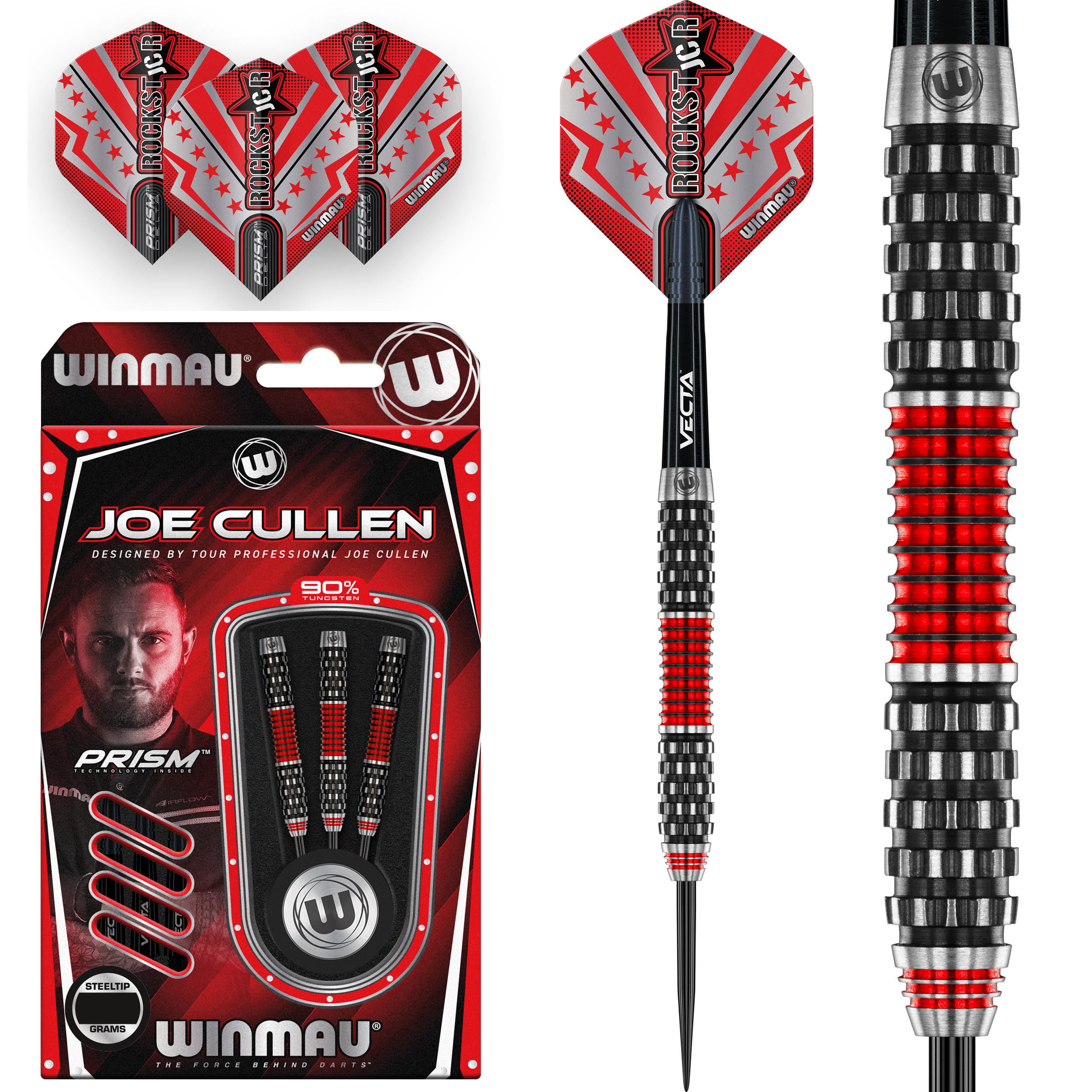Winmau - Joe Cullen Rockstar Series - Steeldart Winmau - Joe Cullen Rockstar Series - Steeldart