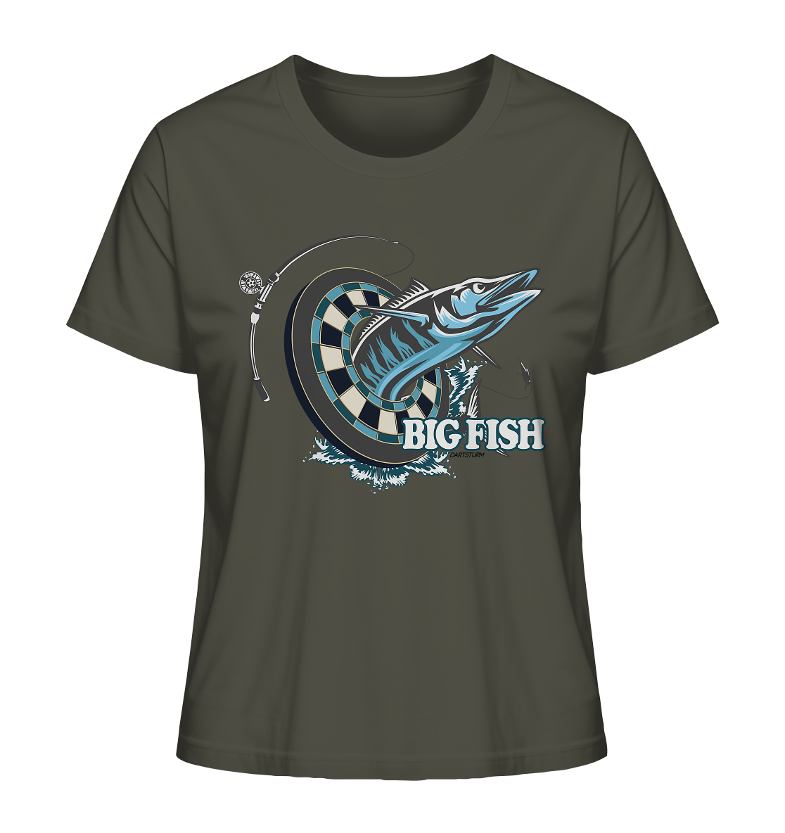 DartSturm - Big Fish - Ladies Organic Shirt