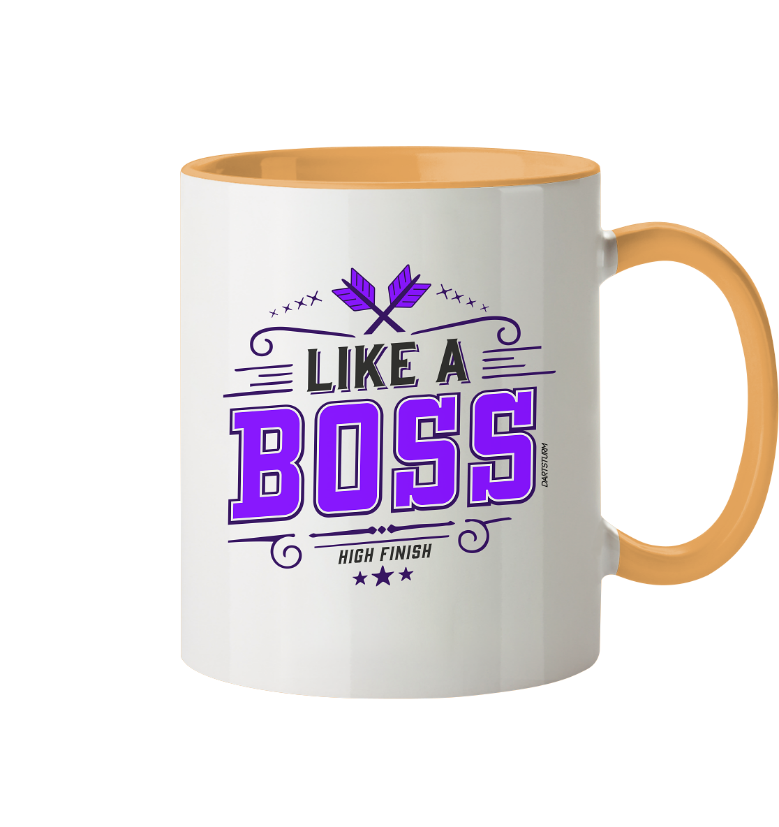 DartSturm - Like a Boss Purple - Tasse zweifarbig