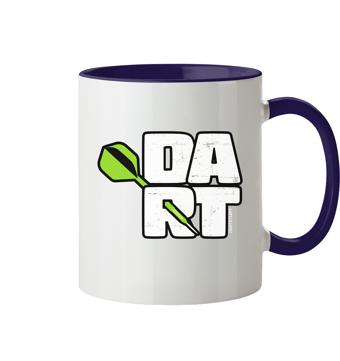 DartSturm - Dart - Tasse zweifarbig DartSturm - Dart - Tasse zweifarbig