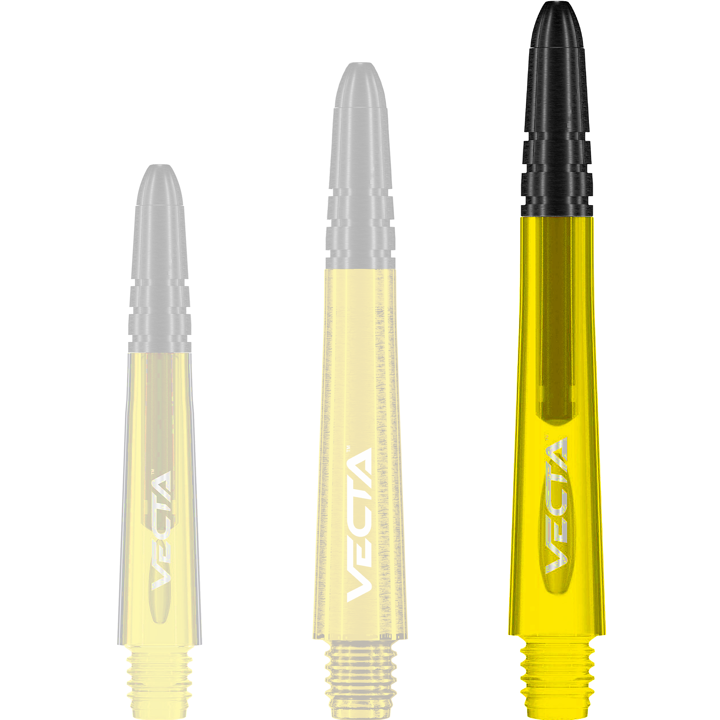 Winmau - Vecta Shaft - Gelb Winmau - Vecta Shaft - Gelb