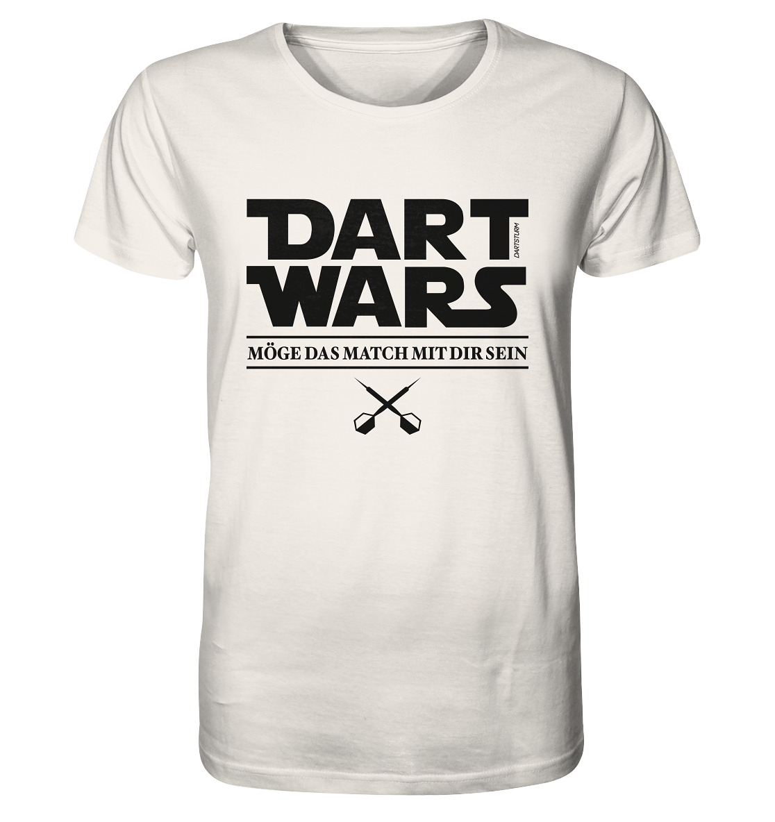 DartSturm - Dart Wars Schwarz - Organic Shirt DartSturm - Dart Wars Schwarz - Organic Shirt
