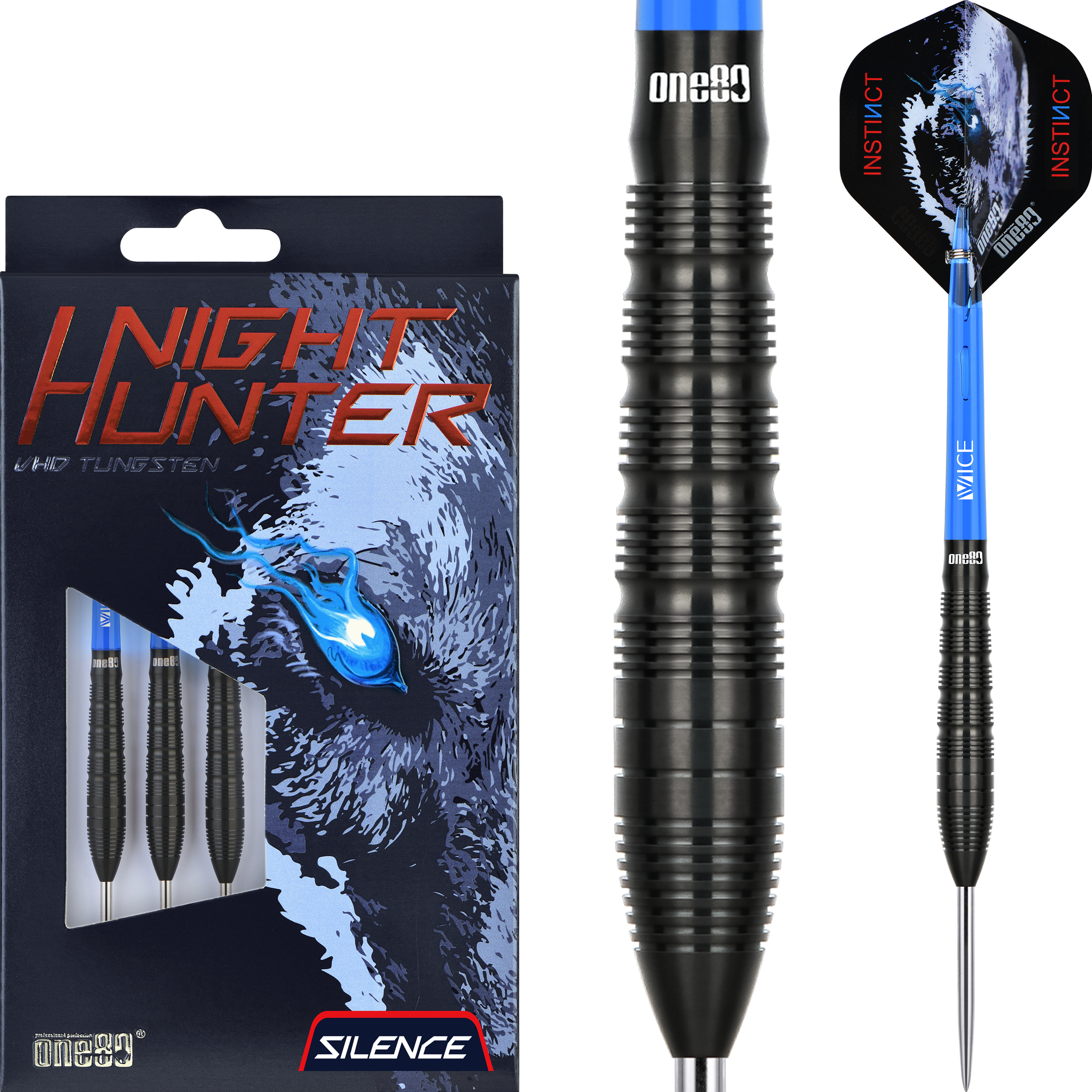 One80 - Night Hunter Silence - Steeldart One80 - Night Hunter Silence - Steeldart