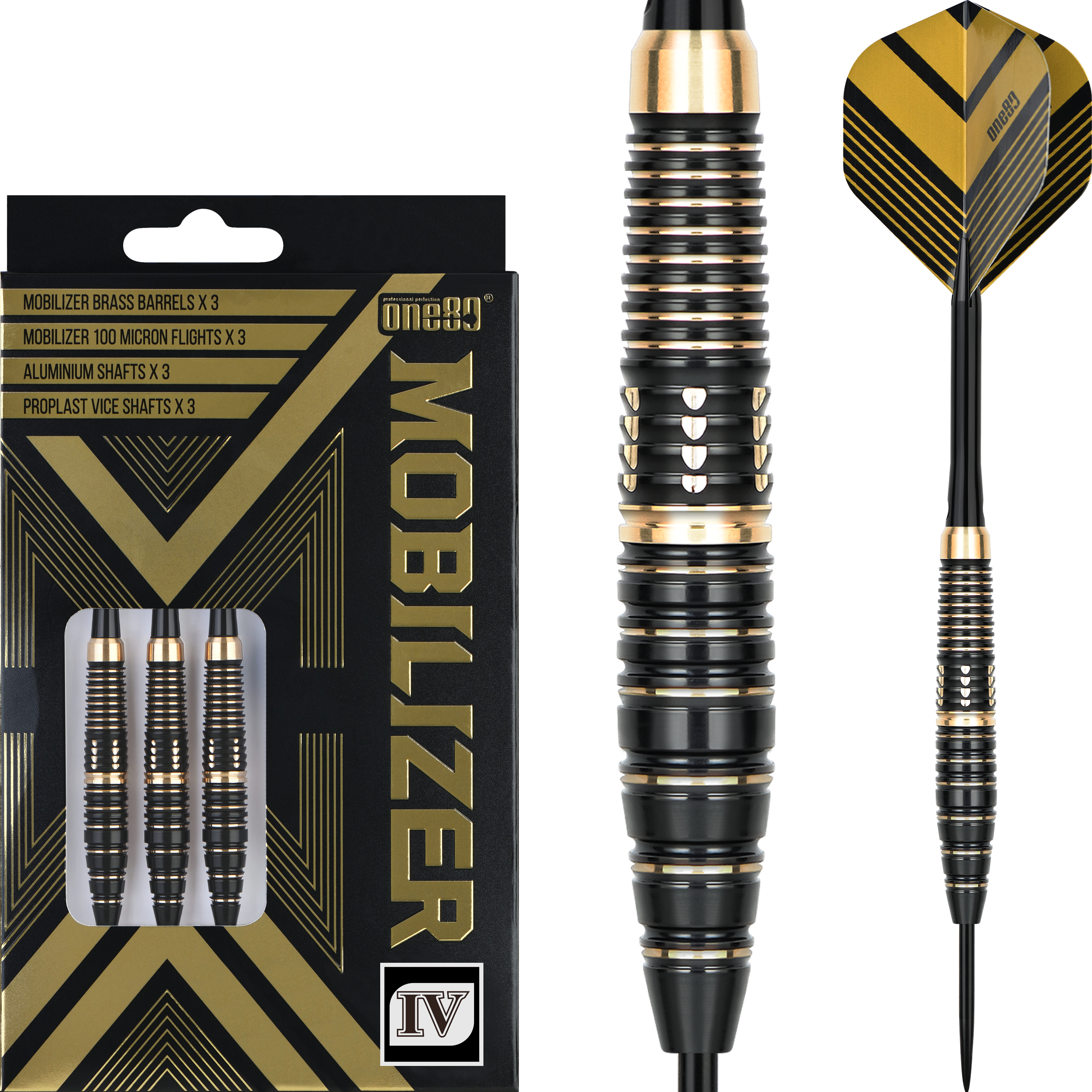 One80 - Mobilizer 04 Brass - Steeldart One80 - Mobilizer 04 Brass - Steeldart