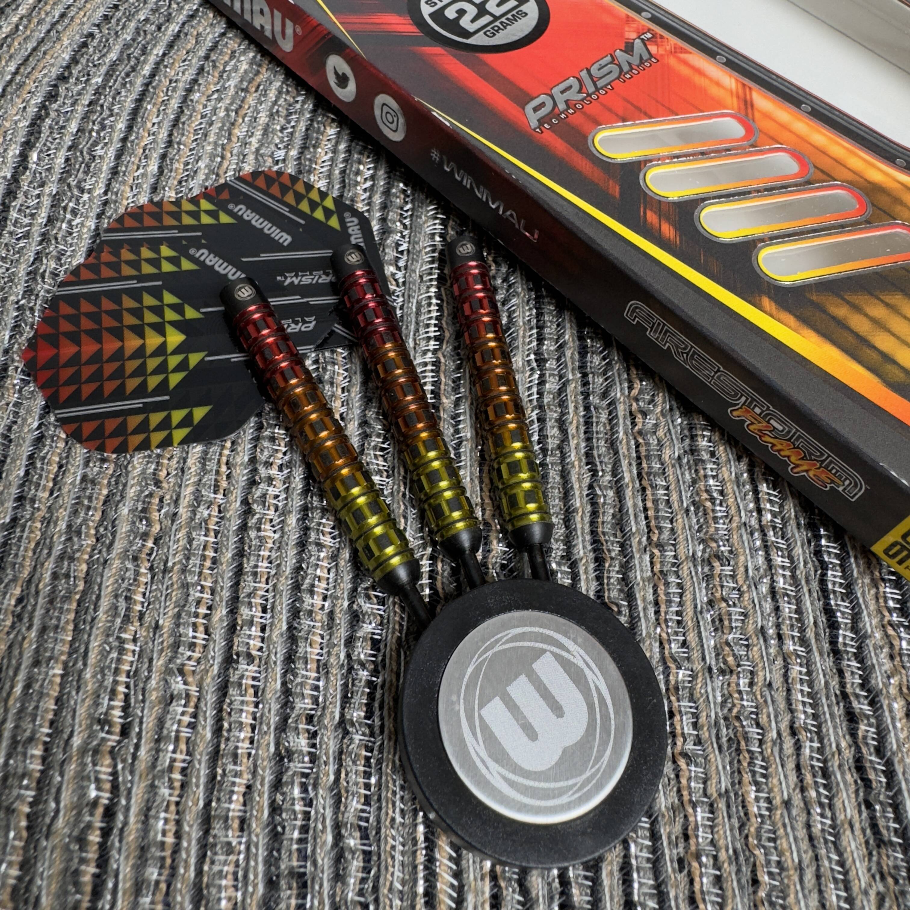 Winmau - Firestorm Flame Typ B - Steeldart Winmau - Firestorm Flame Typ B - Steeldart