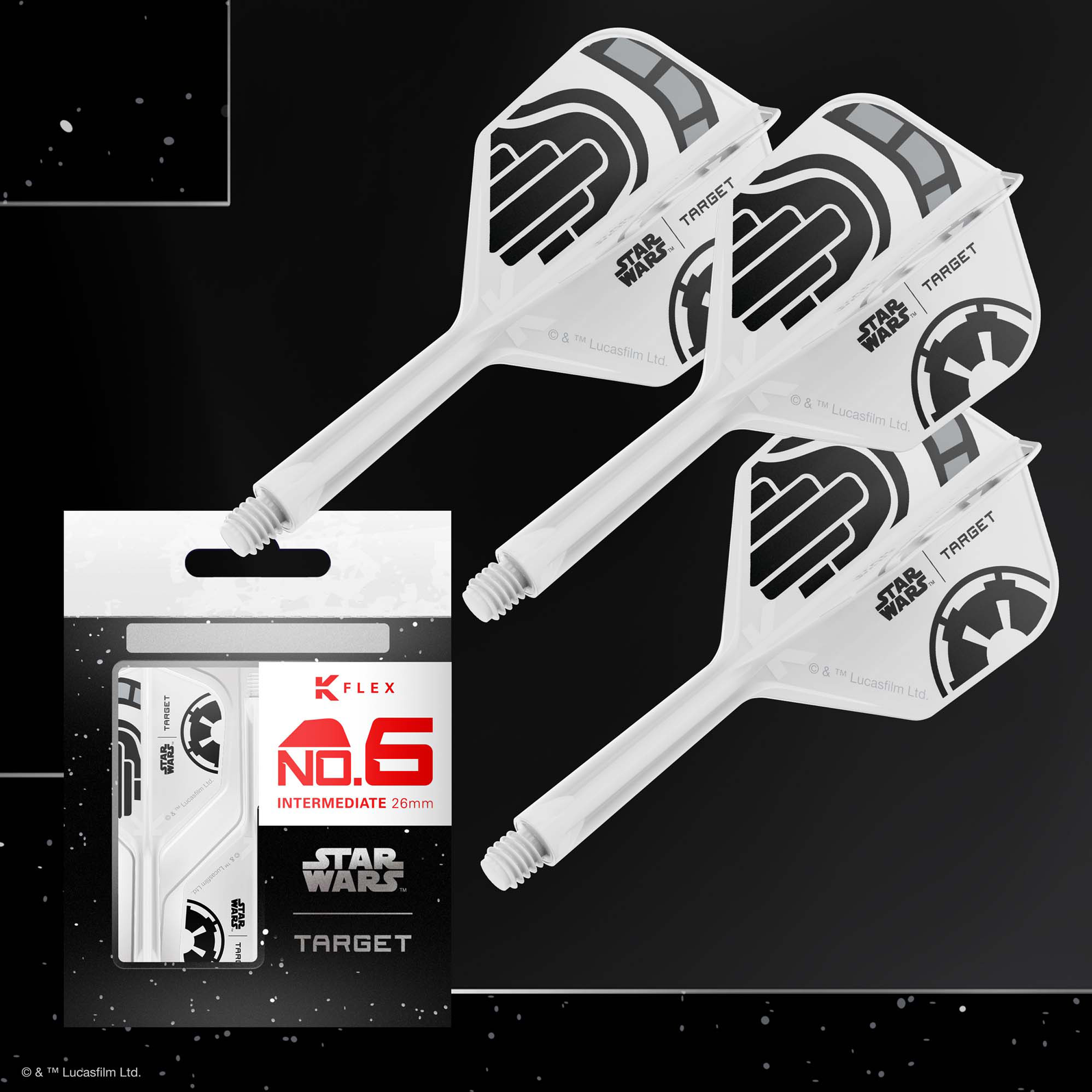 Target - K-Flex Flightsystem Star Wars Storm Trooper - No6 Target - K-Flex Flightsystem Star Wars Storm Trooper - No6