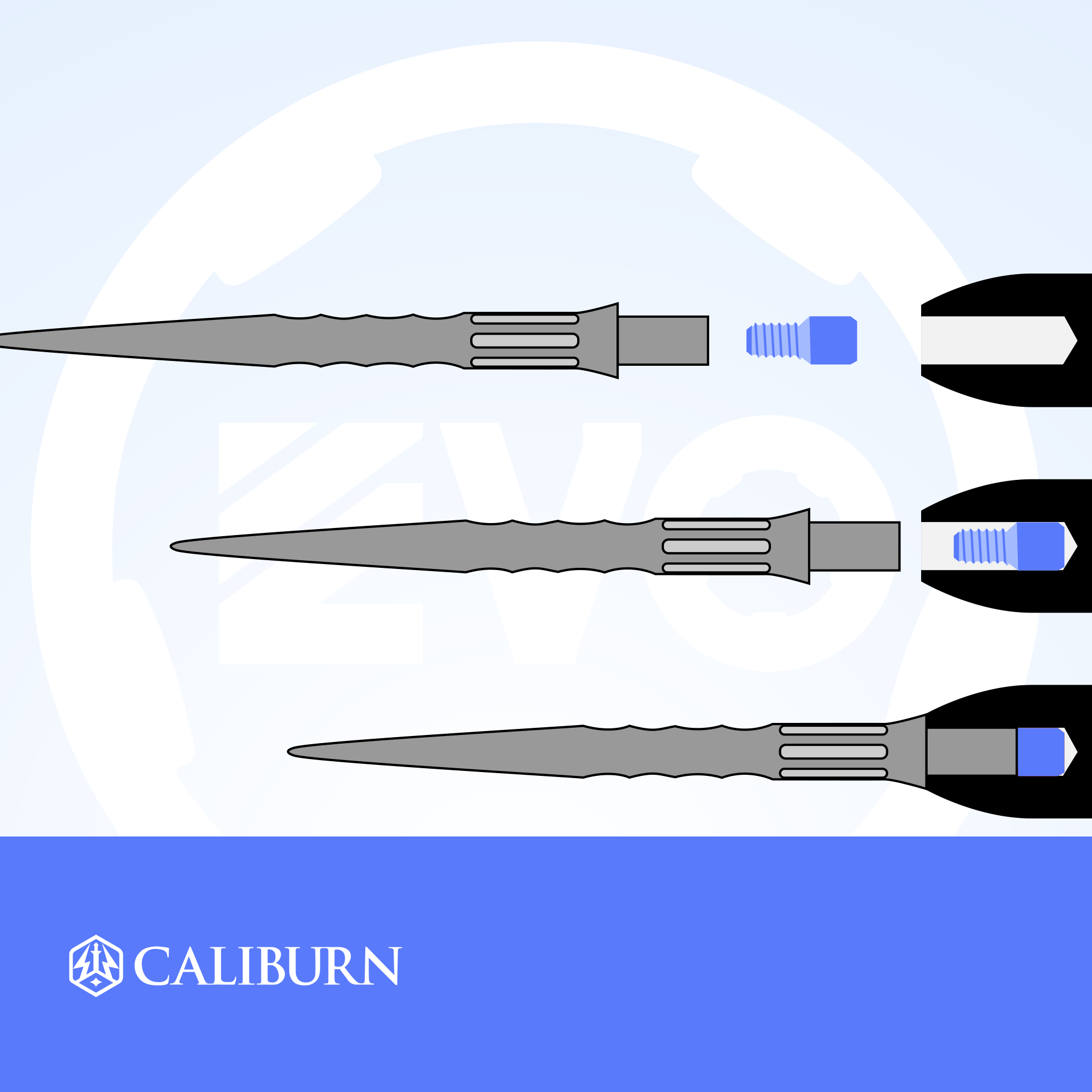 Caliburn - EVO System Spigots Caliburn - EVO System Spigots