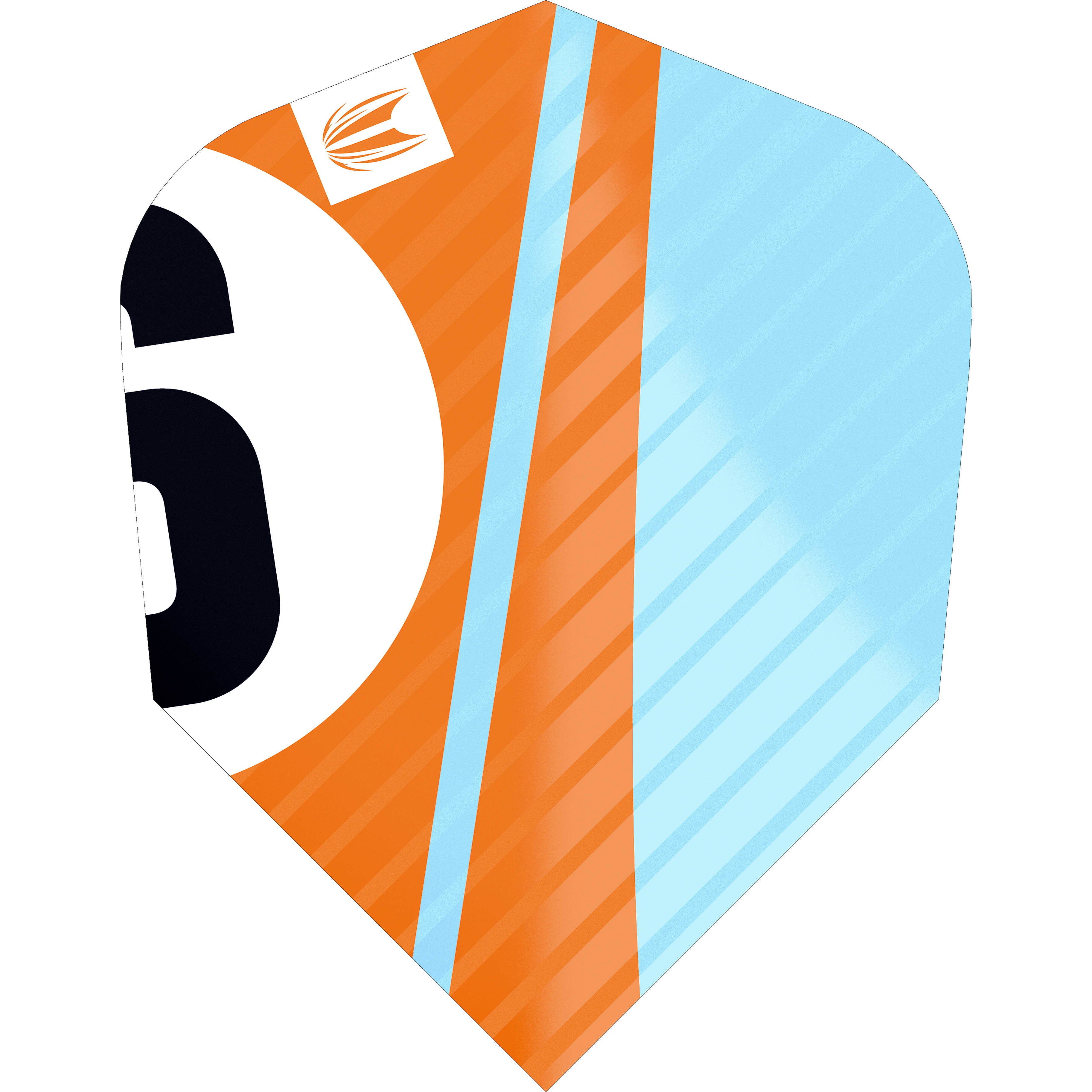Target-Pro-Ultra-Chicane-Flight-Ten-X-Orange Target - Pro.Ultra Chicane Flight - Orange