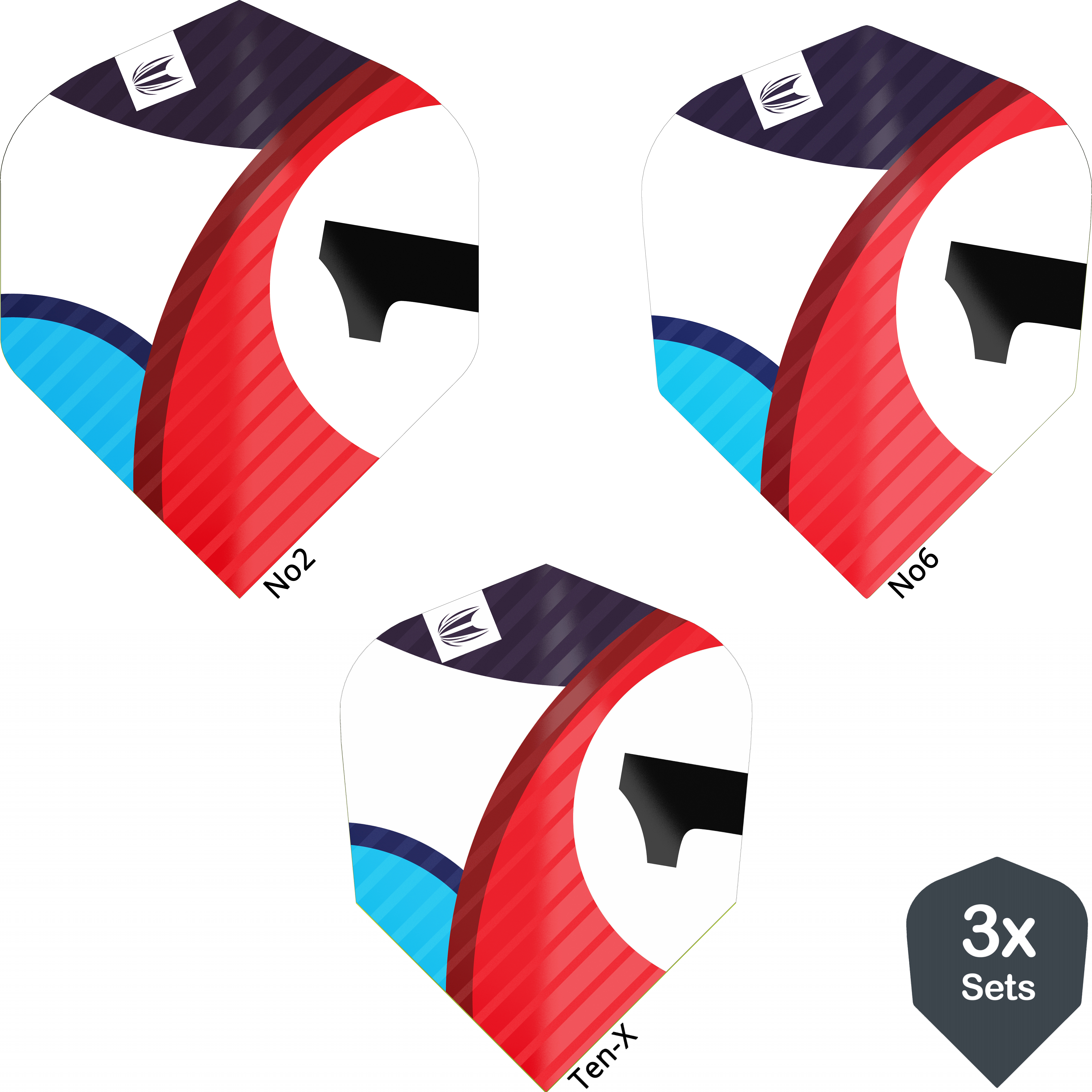 Target-Pro-Ultra-Chicane-Flight-Blau-Collage Target - Pro.Ultra Chicane Flight - Blau