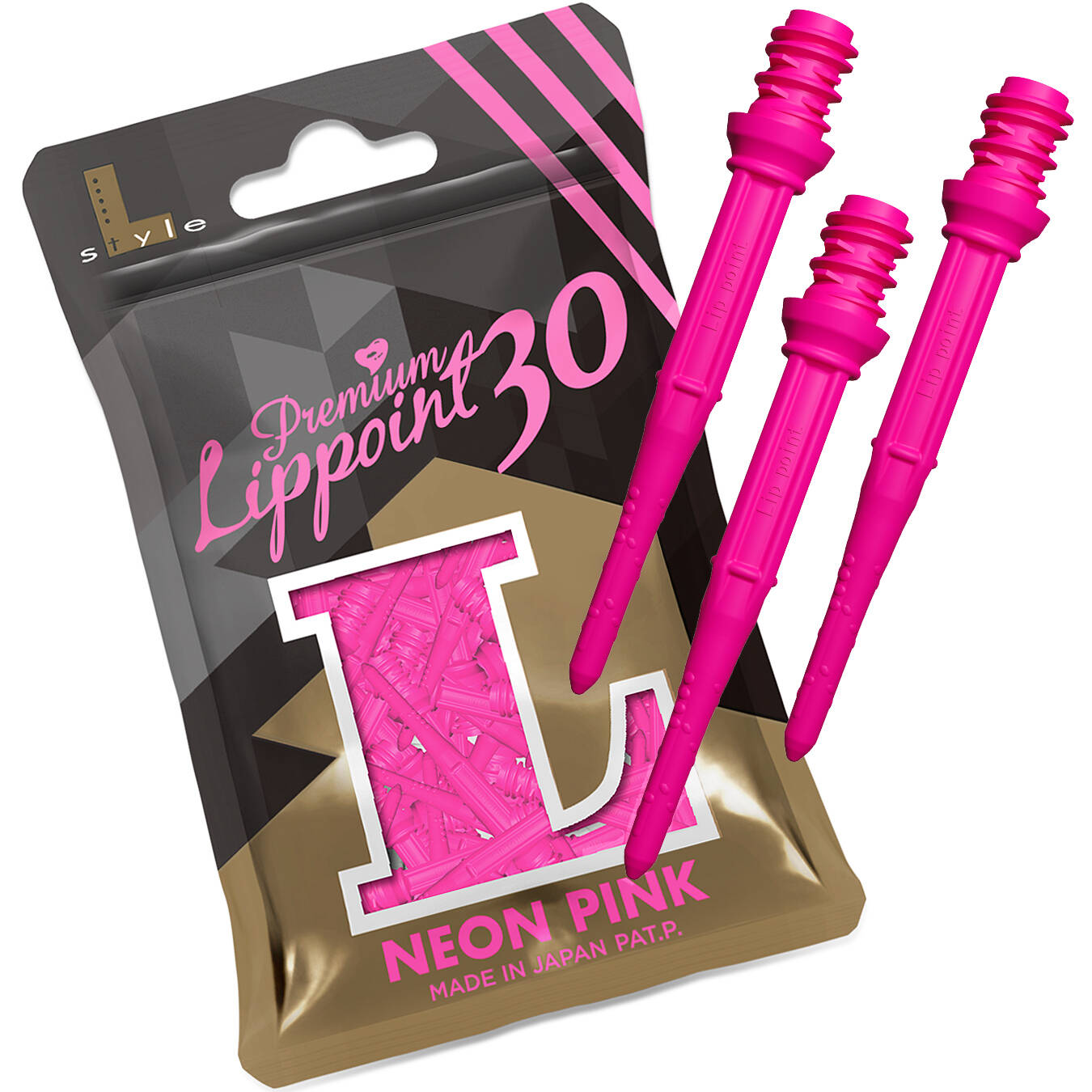 L-Style-Premium-Lippoint-Long-30er-Pack-Neon-Pink L-Style - Premium Lippoint Long - 30er Pack