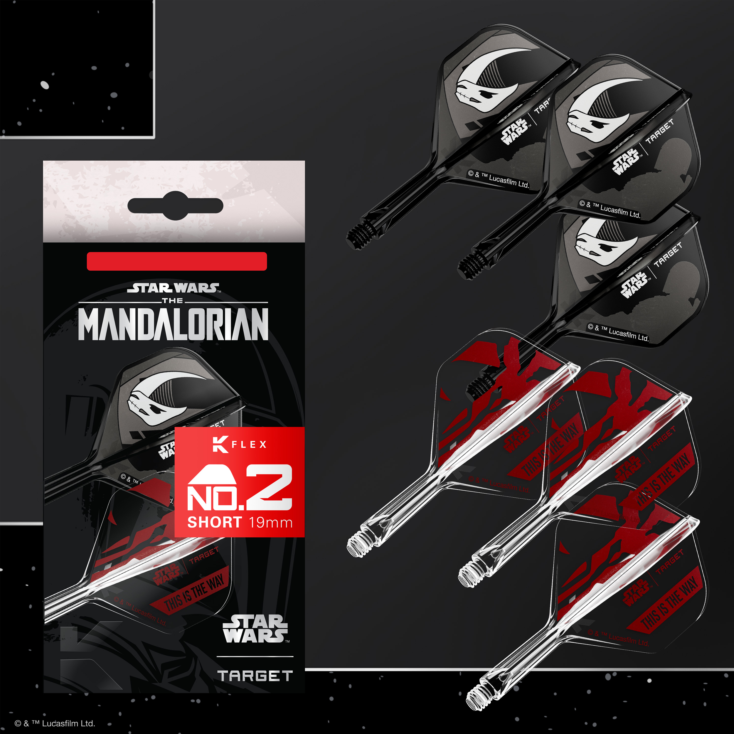Target - K-Flex Flightsystem Star Wars Mandalorian 2er Set - No2
