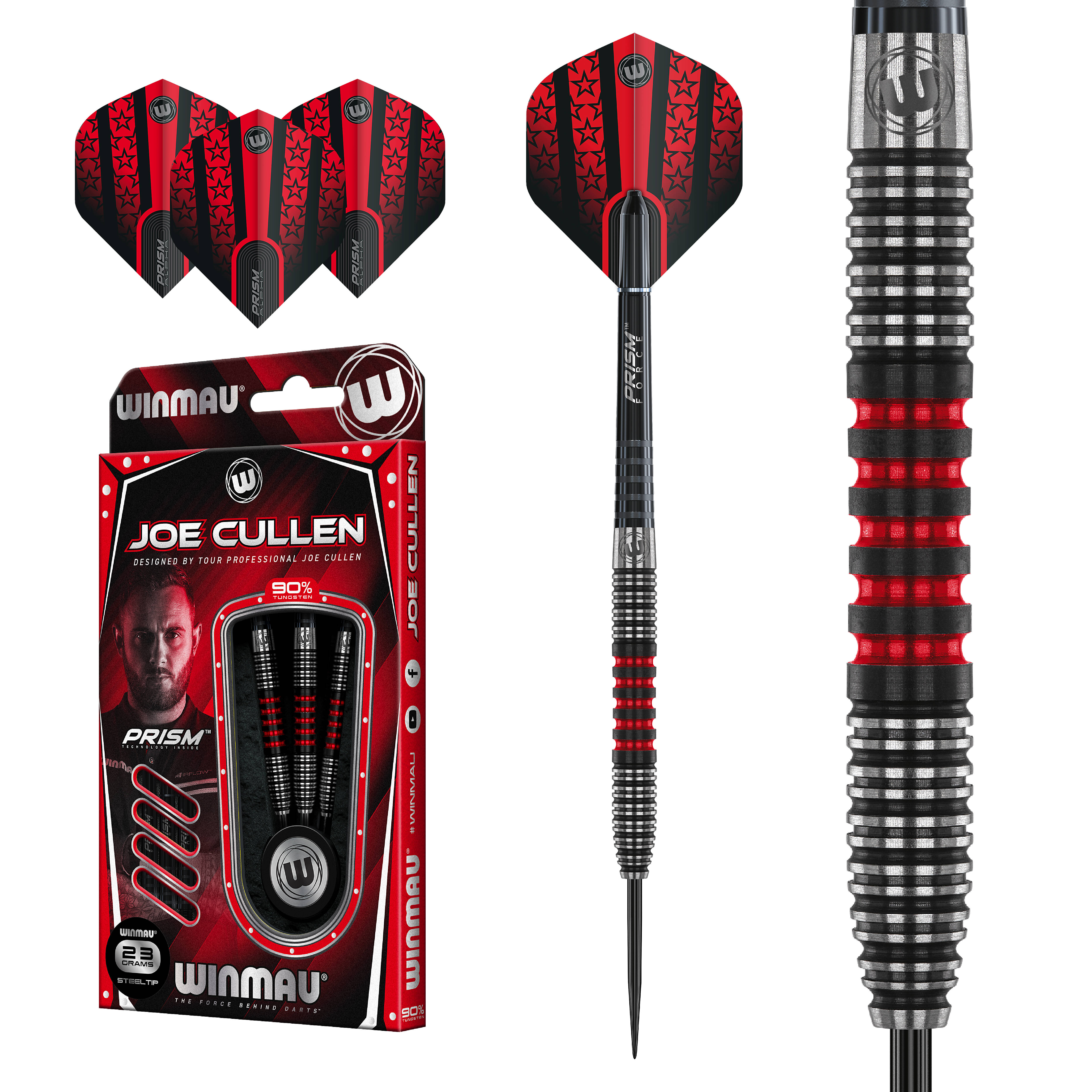 Winmau-Joe-Cullen-Steeldart-Collage Winmau - Joe Cullen - Steeldart