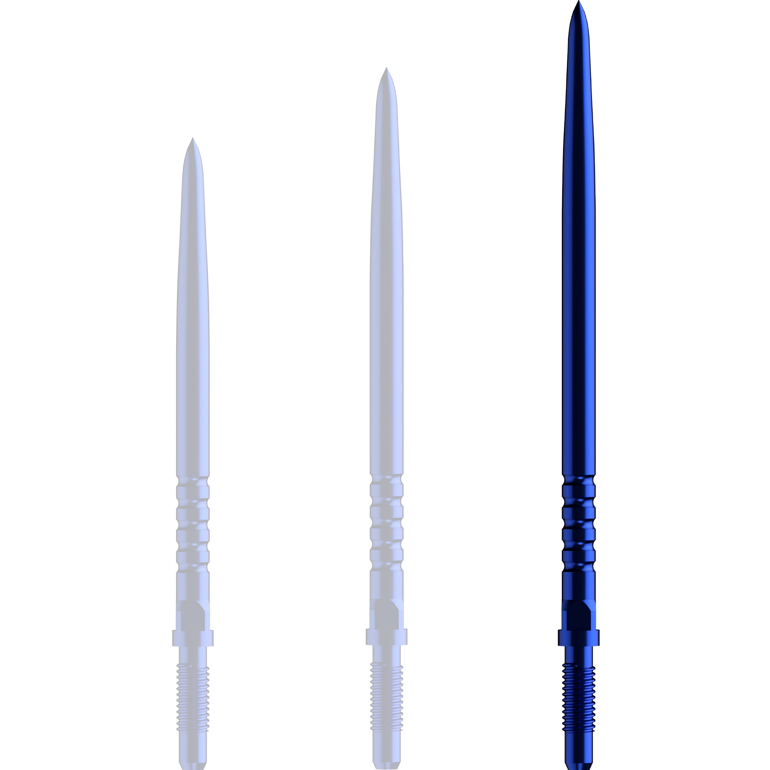 Bull's - Convertible Point Ringed Grip - Blau Bull's - Convertible Point Ringed Grip - Blau