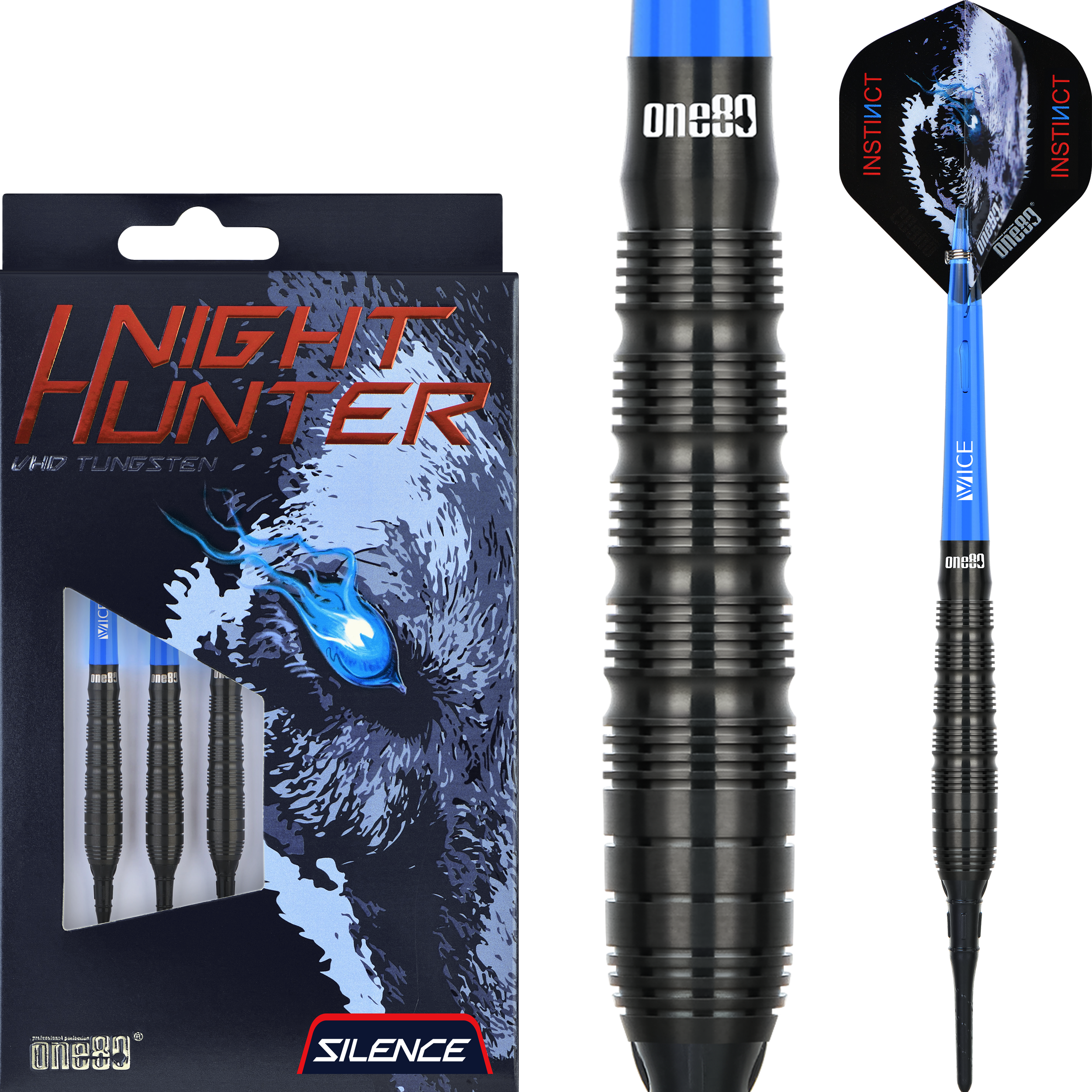 One80 - Night Hunter Silence - Softdart One80 - Night Hunter Silence - Softdart