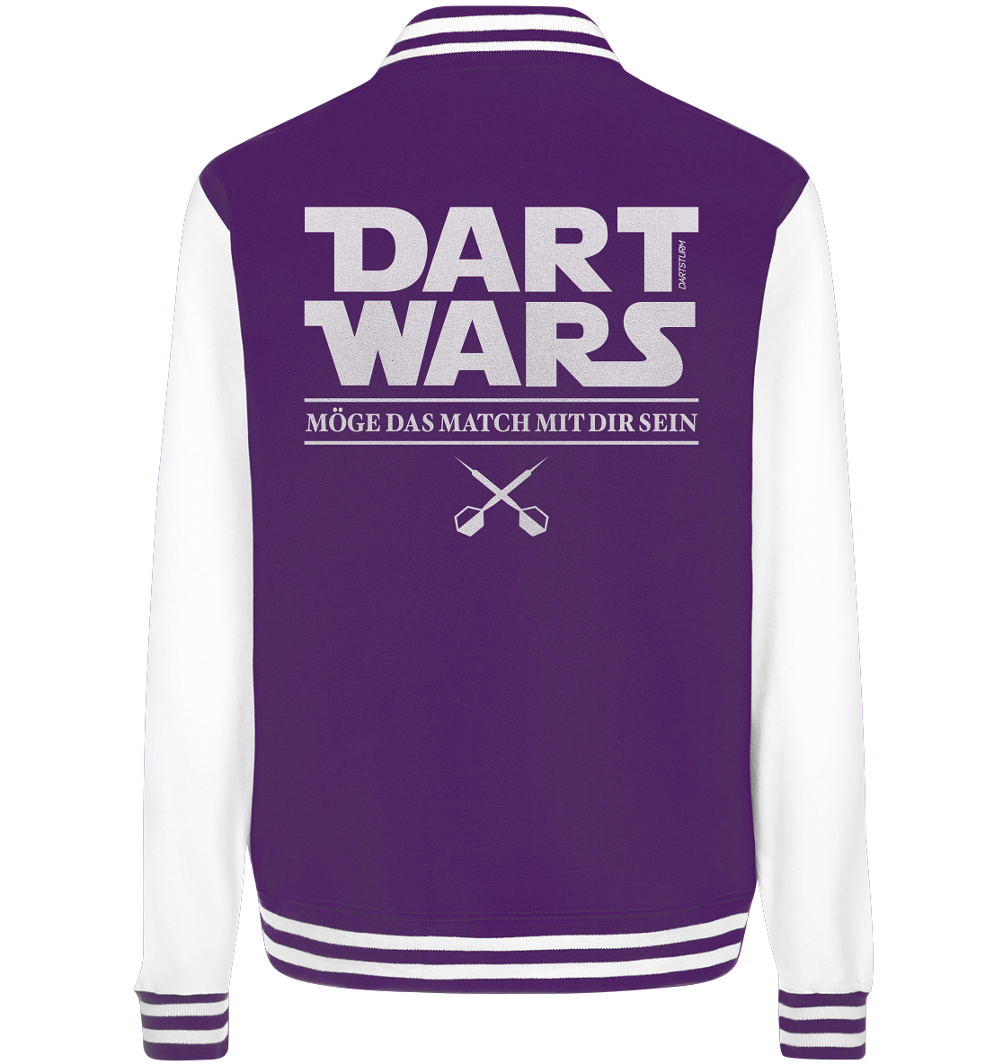 DartSturm - Dart Wars Weiß - College Jacket DartSturm - Dart Wars Weiß - College Jacket