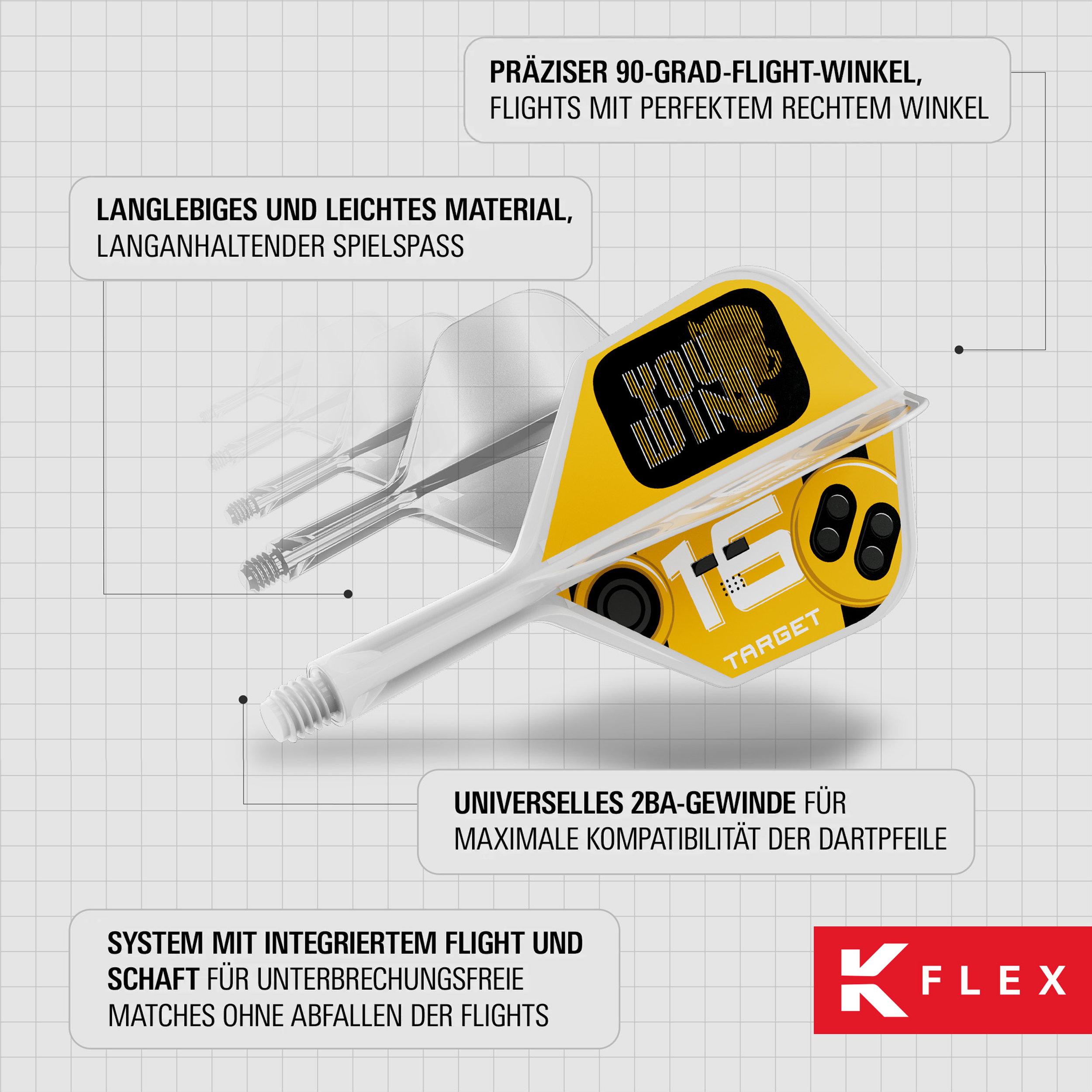 Target - K-Flex Flightsystem You Win - No6 Target - K-Flex Flightsystem You Win - No6