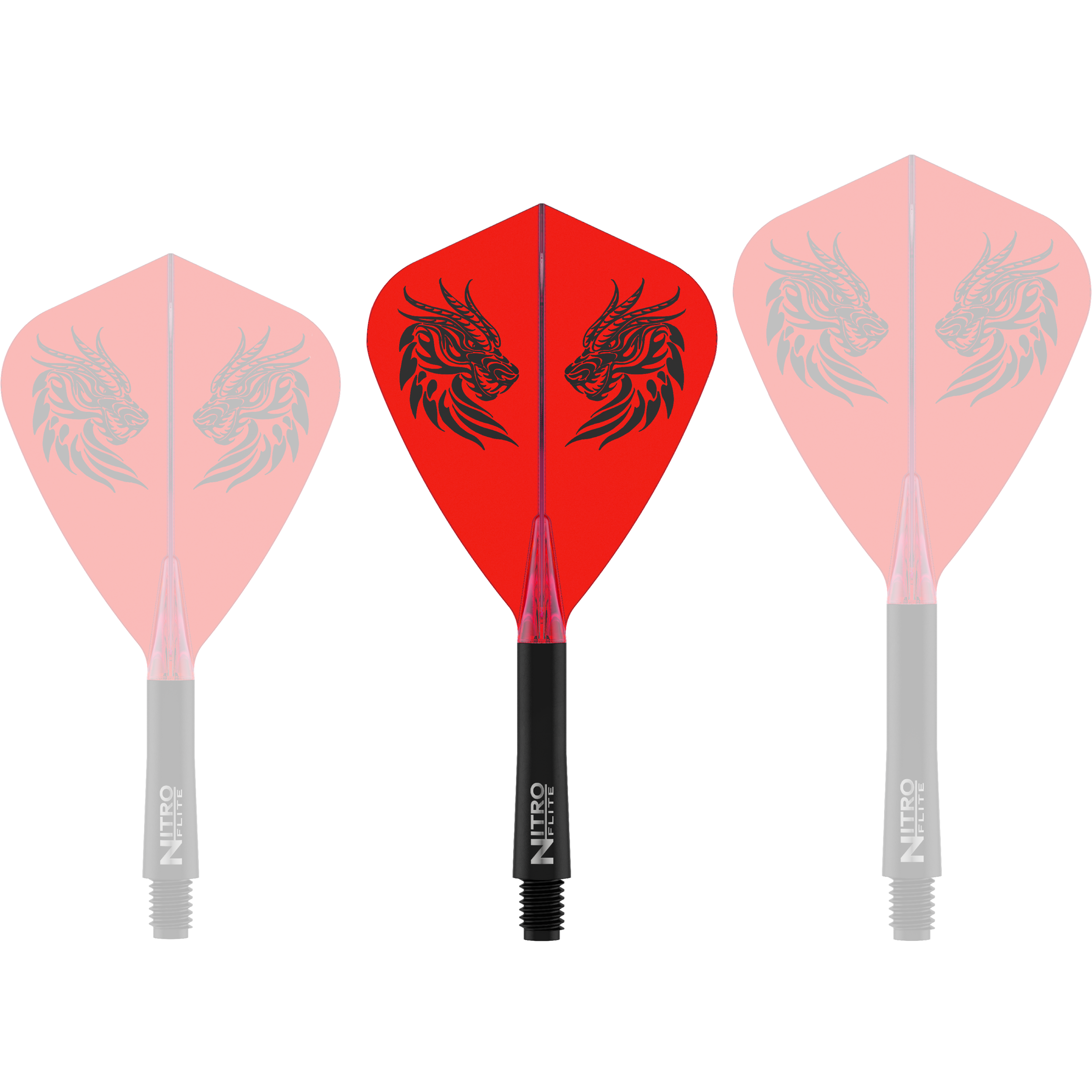 Red Dragon - Nitro Flite Flight - Jonny Clayton - Kite Red Dragon - Nitro Flite Flight - Jonny Clayton - Kite