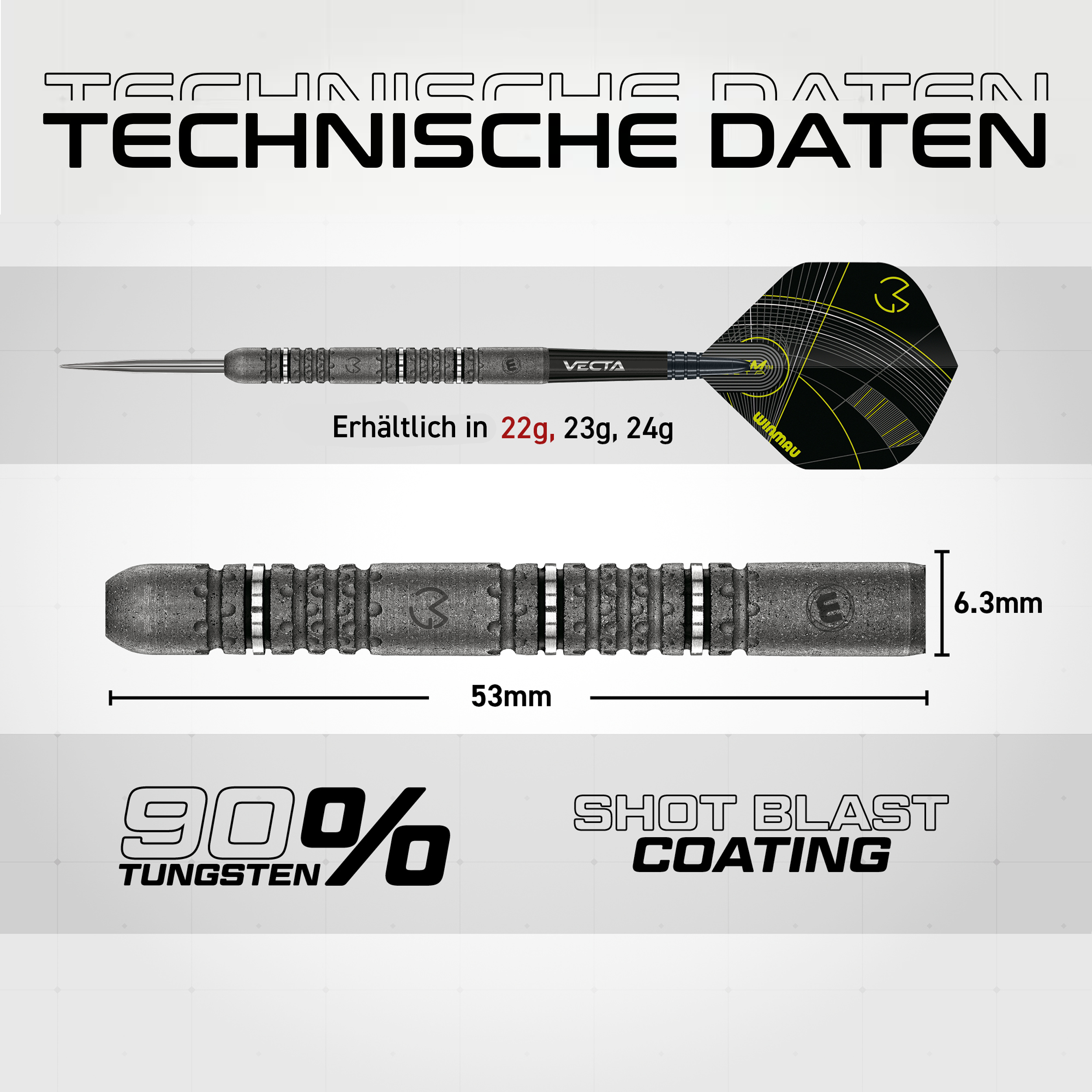 Winmau - Michael van Gerwen Signature Edition - Steeldart