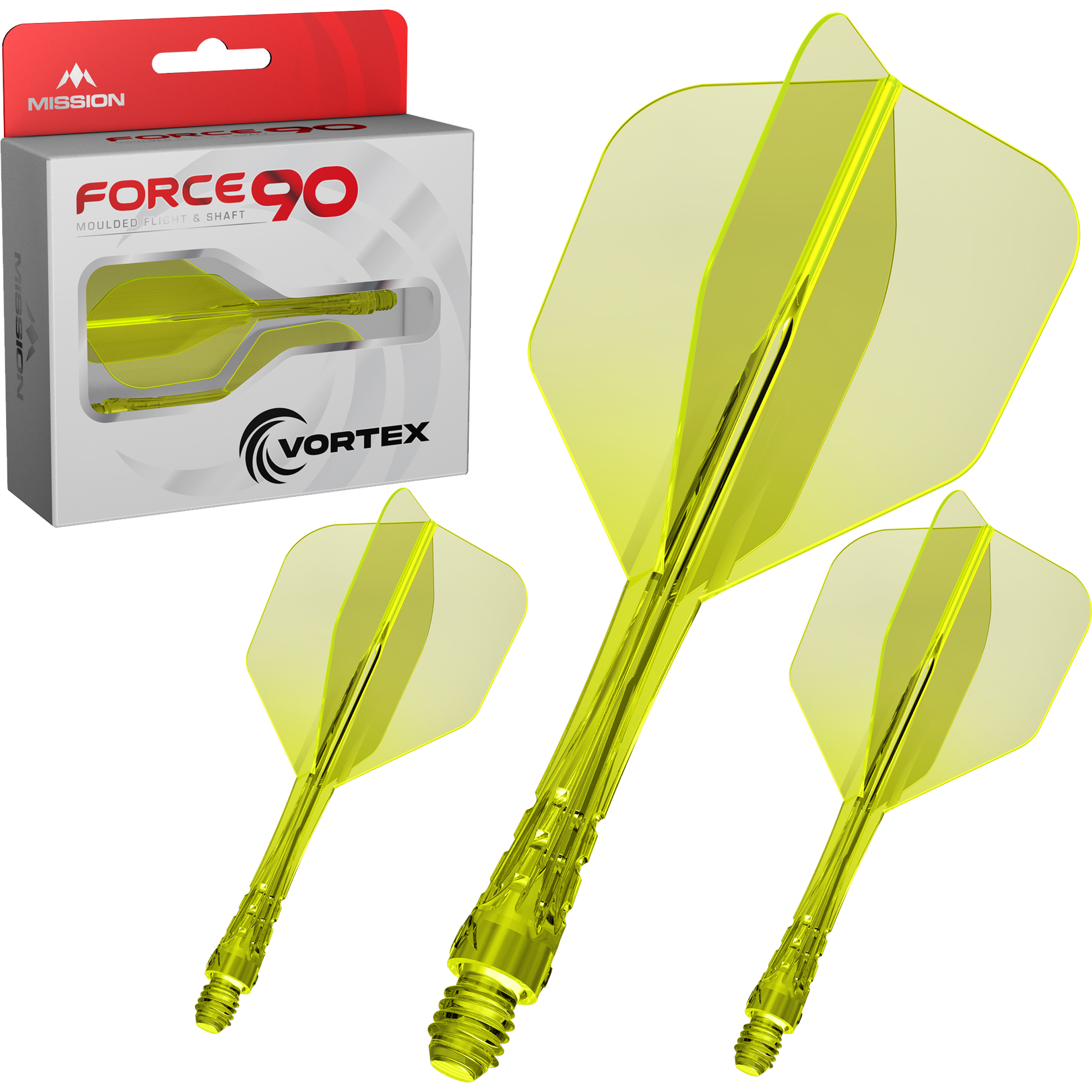 Mission - Force 90 Vortex Neongelb Transparent - No6 Mission - Force 90 Vortex Neongelb Transparent - No6