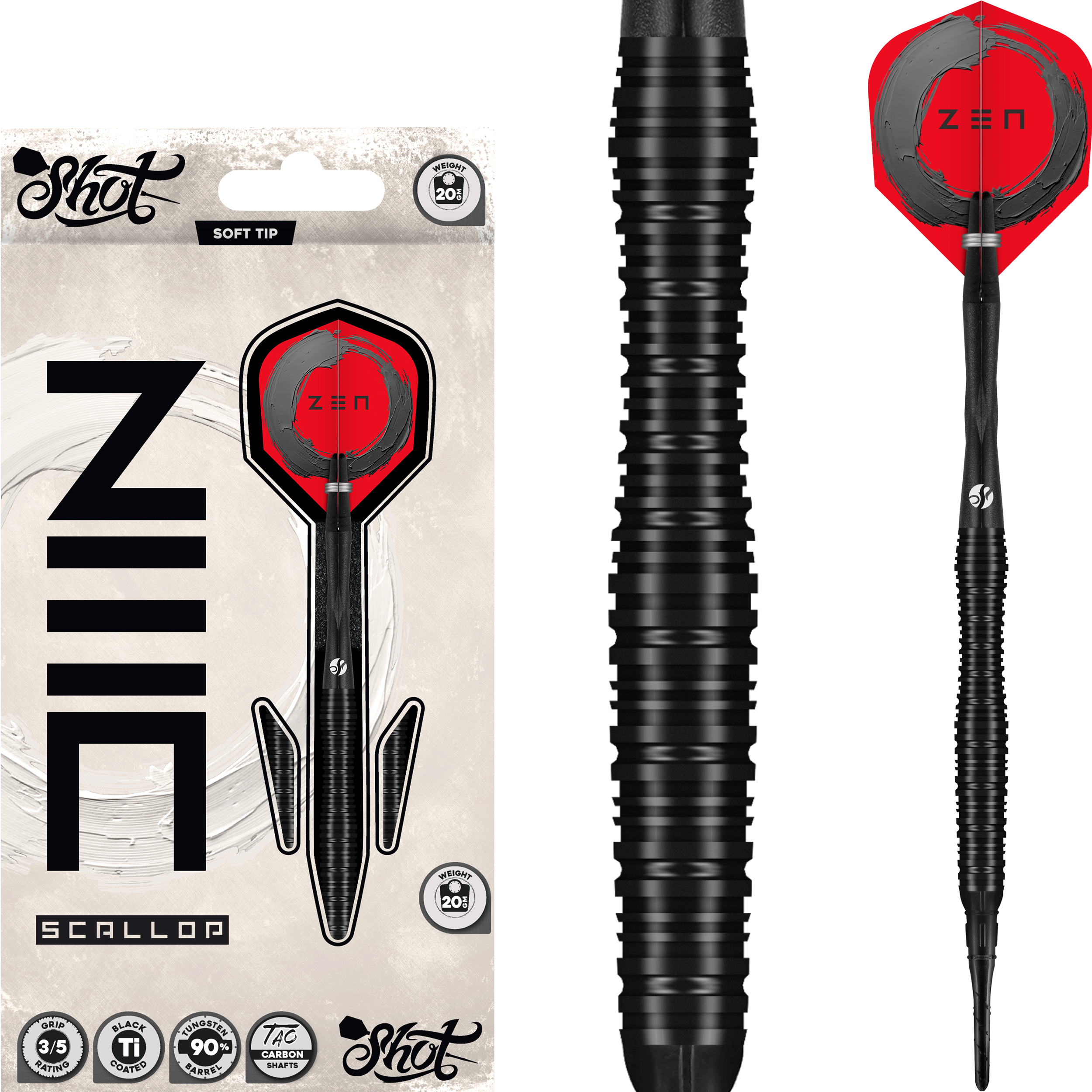 Shot - Zen Scallop - Softdart