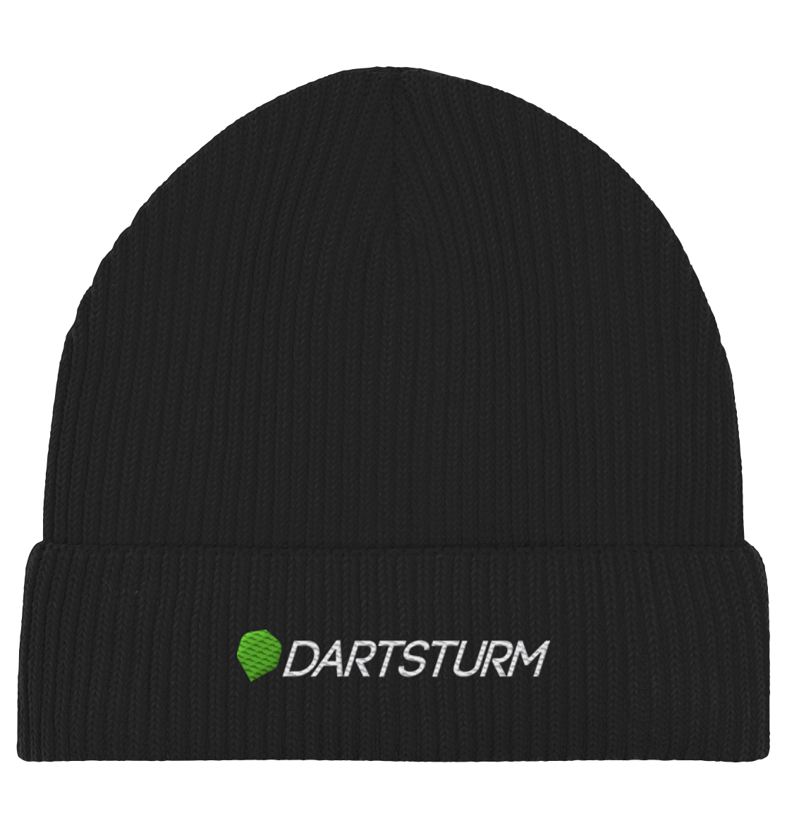 DartSturm - Logo Weiß Fisherman Beanie DartSturm - Logo Weiß Fisherman Beanie