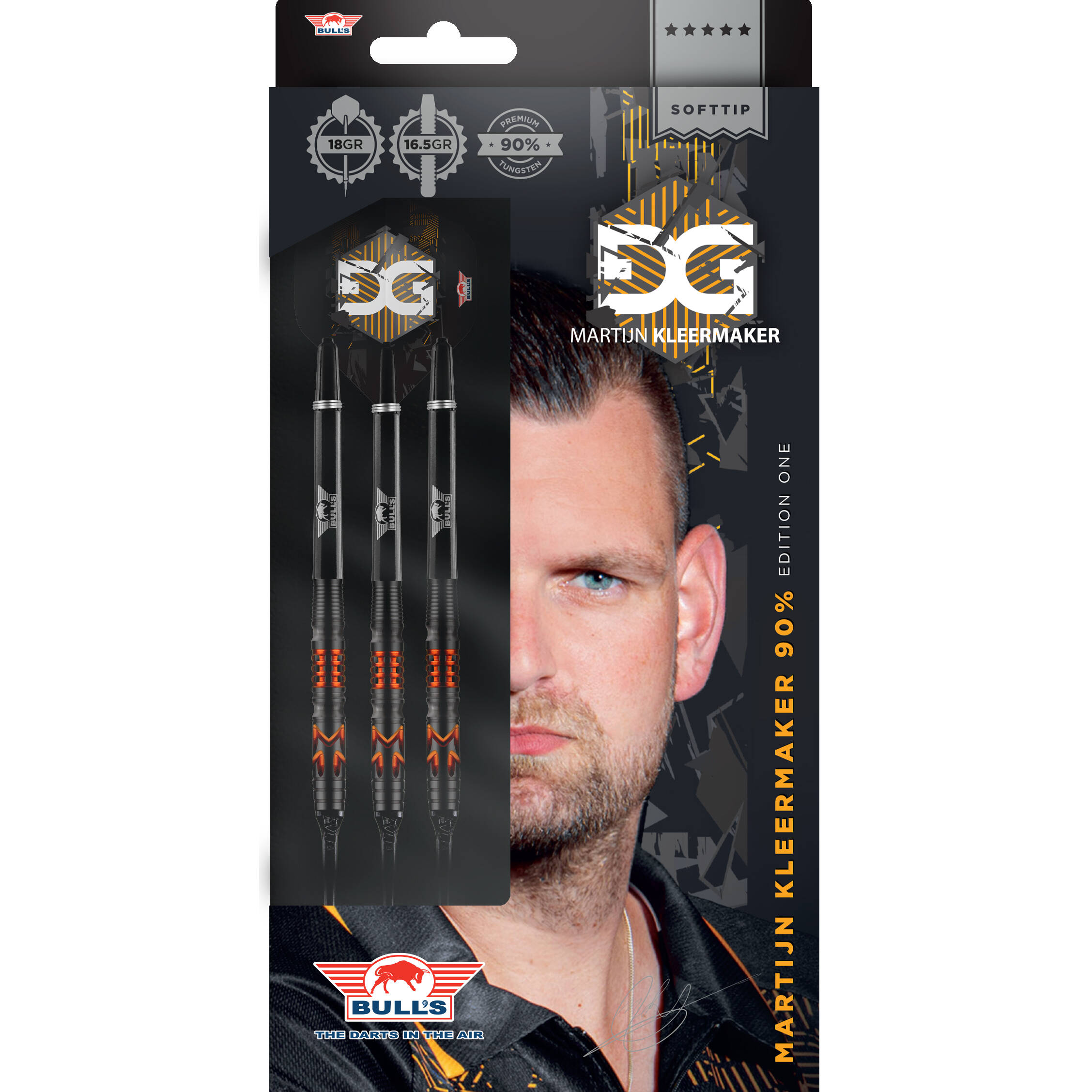 Bull-s-NL-Martijn-Kleermaker-Softdart-Verpackung Bull's NL - Martijn Kleermaker - Softdart