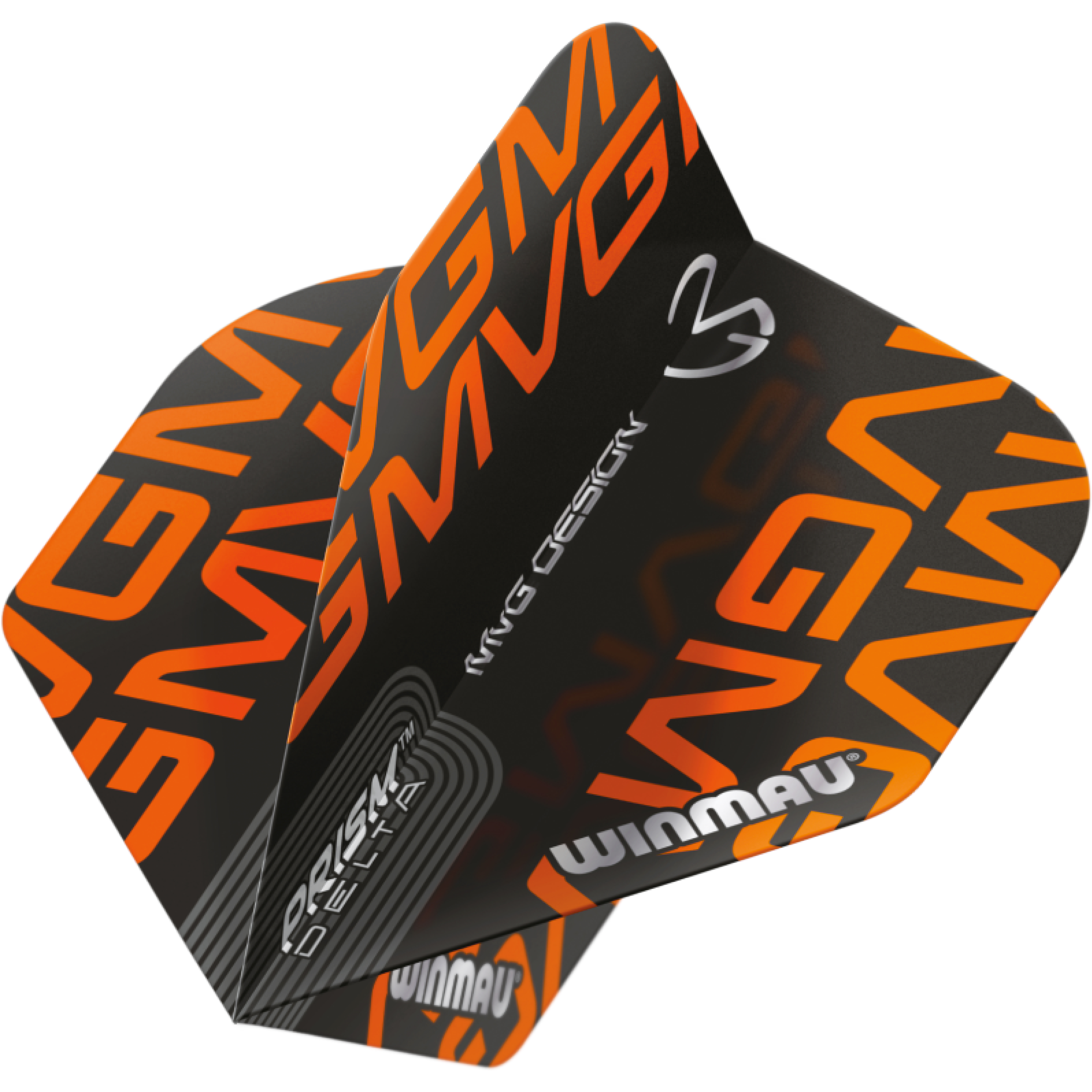 Winmau-Prism-Delta-Michael-van-Gerwen-Logo-Flight-Standard-Orange-Dynamisch Winmau - Prism Delta - Michael van Gerwen Logo Flight - Standard