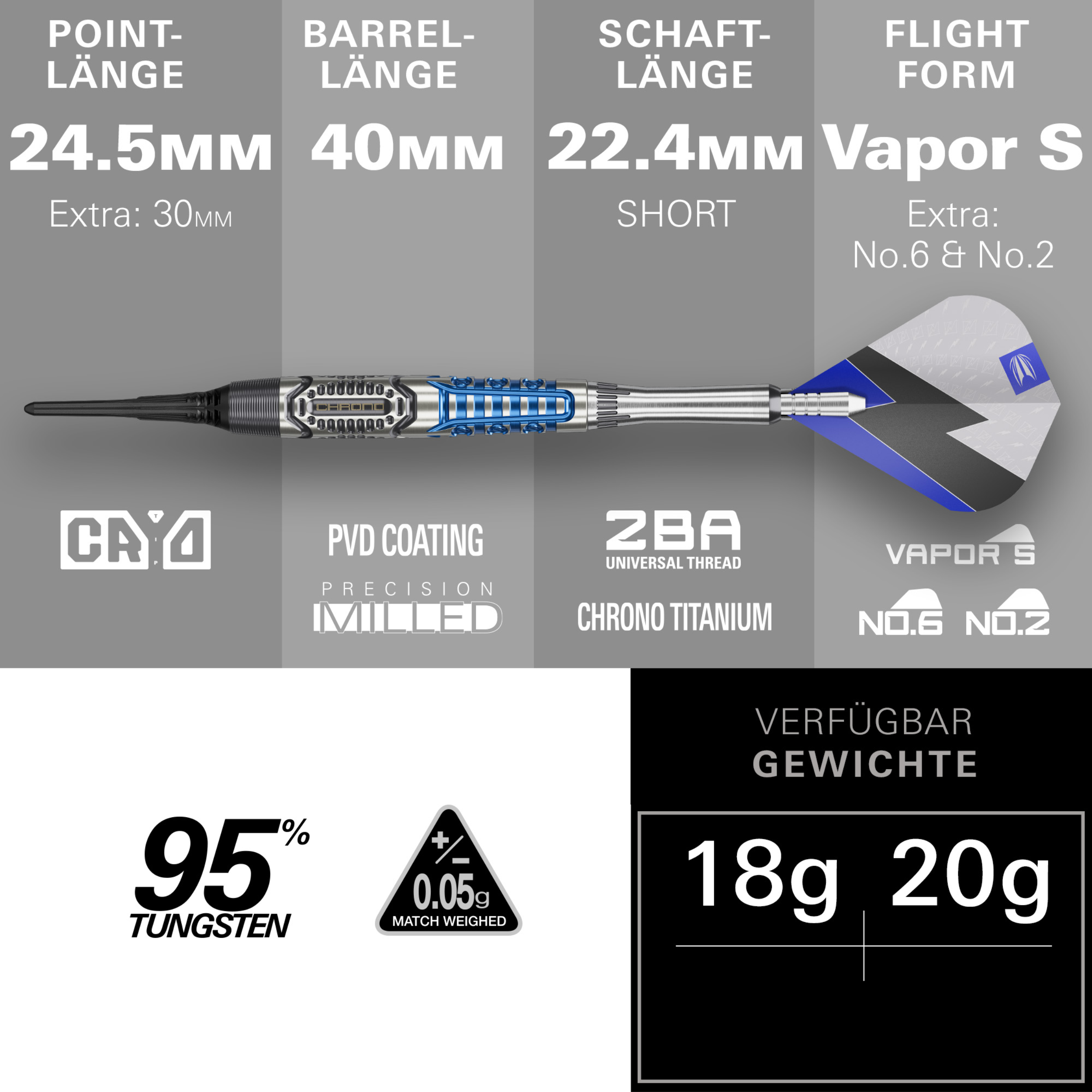 Target - Phil Taylor Chrono - Softdart