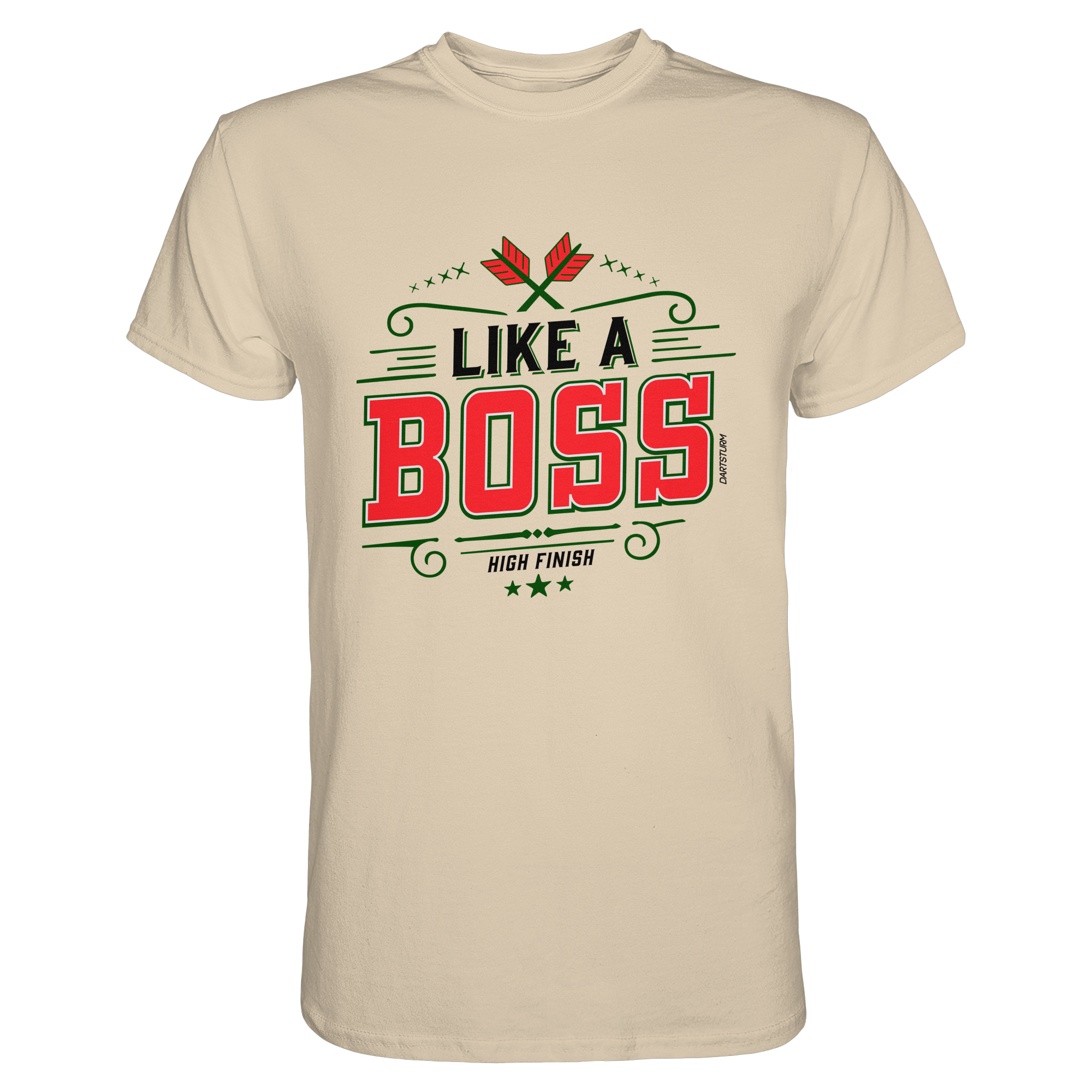DartSturm - Like a Boss Red - Premium Shirt