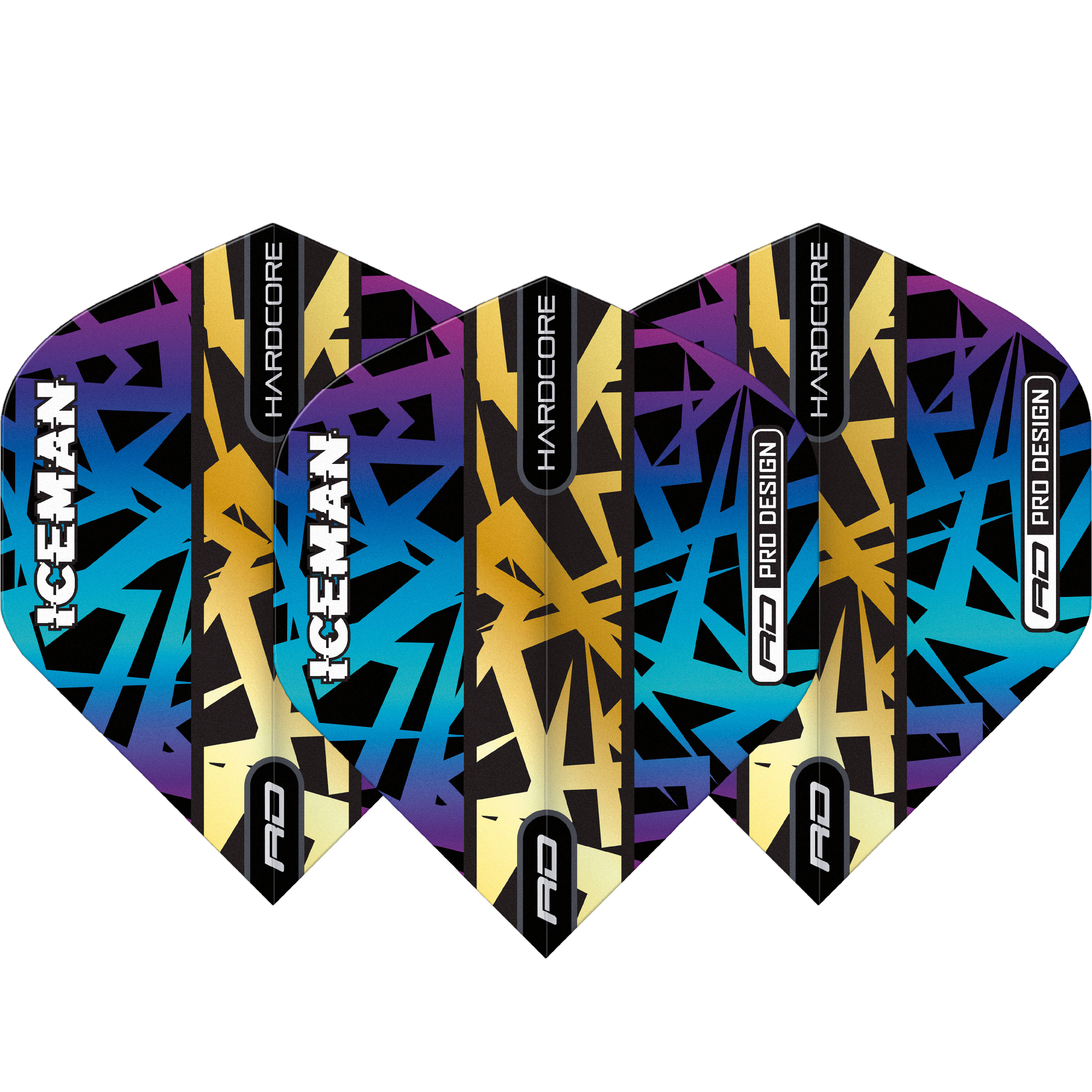 Red-Dragon-Gerwyn-Price-Rainbow-Gold-Flight-Standard-Set Red Dragon - Gerwyn Price Rainbow Gold Flight - Standard