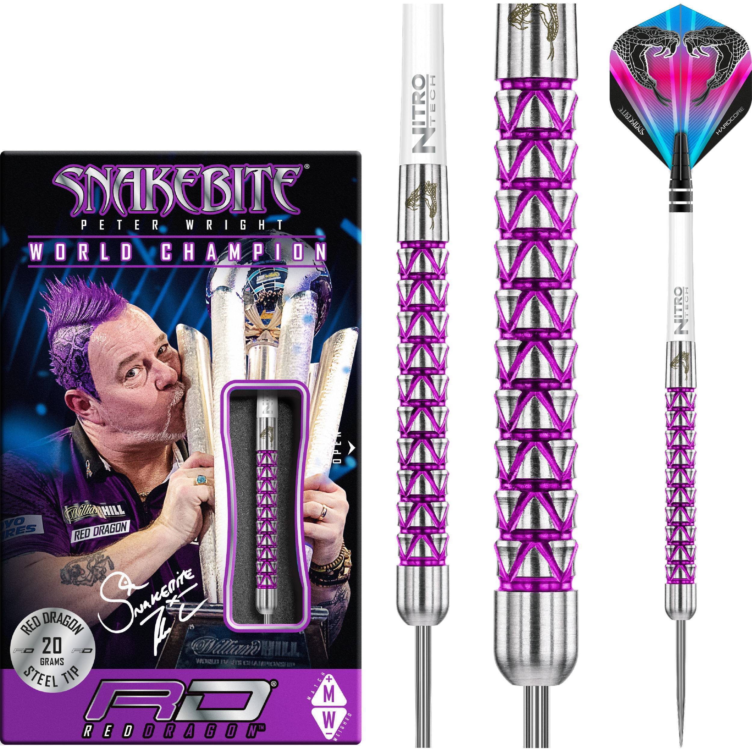 Red-Dragon-Peter-Wright-Vyper-Steeldart-Collage Red Dragon - Peter Wright Vyper - Steeldart