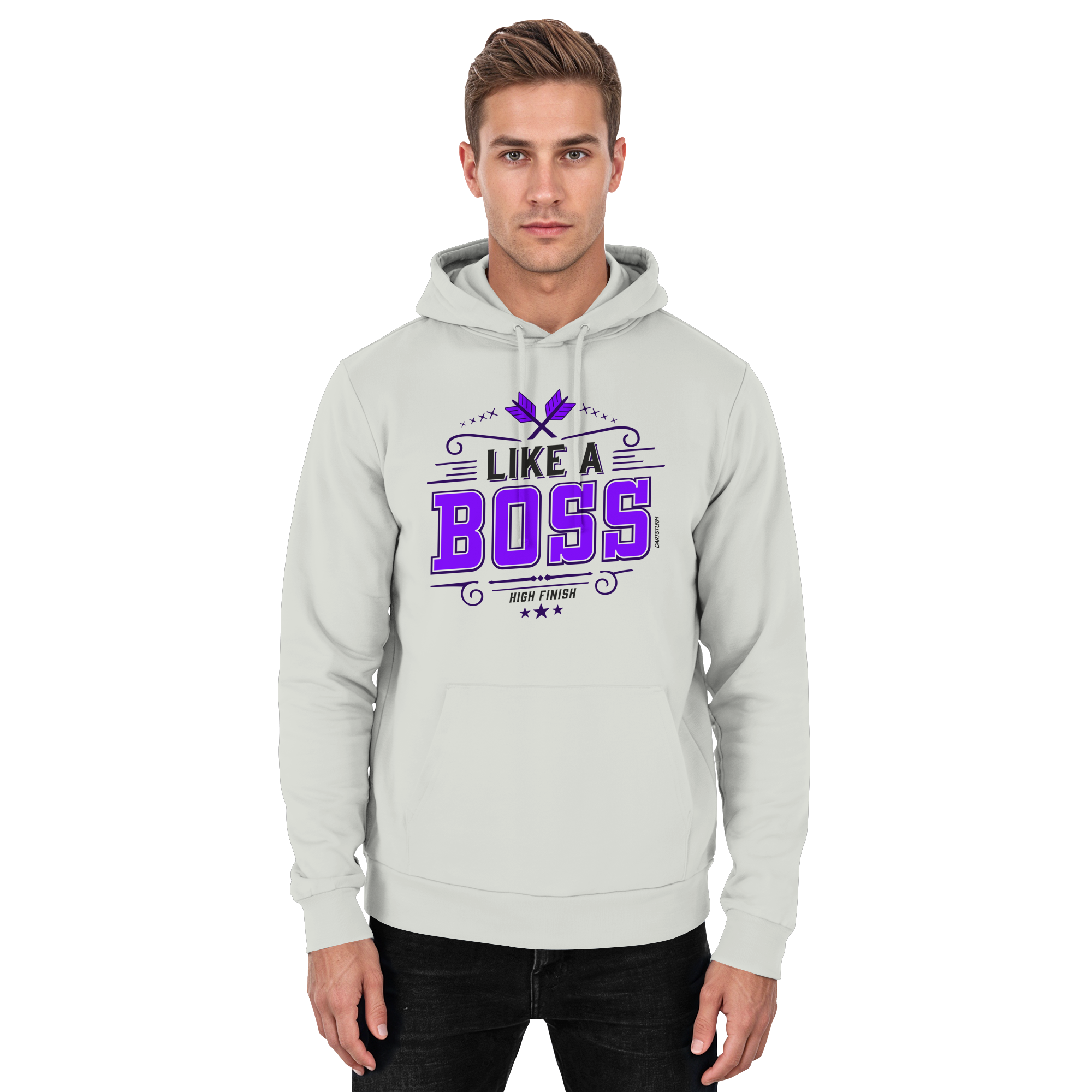 DartSturm - Like a Boss Purple - Basic Unisex Hoodie DartSturm - Like a Boss Purple - Basic Unisex Hoodie