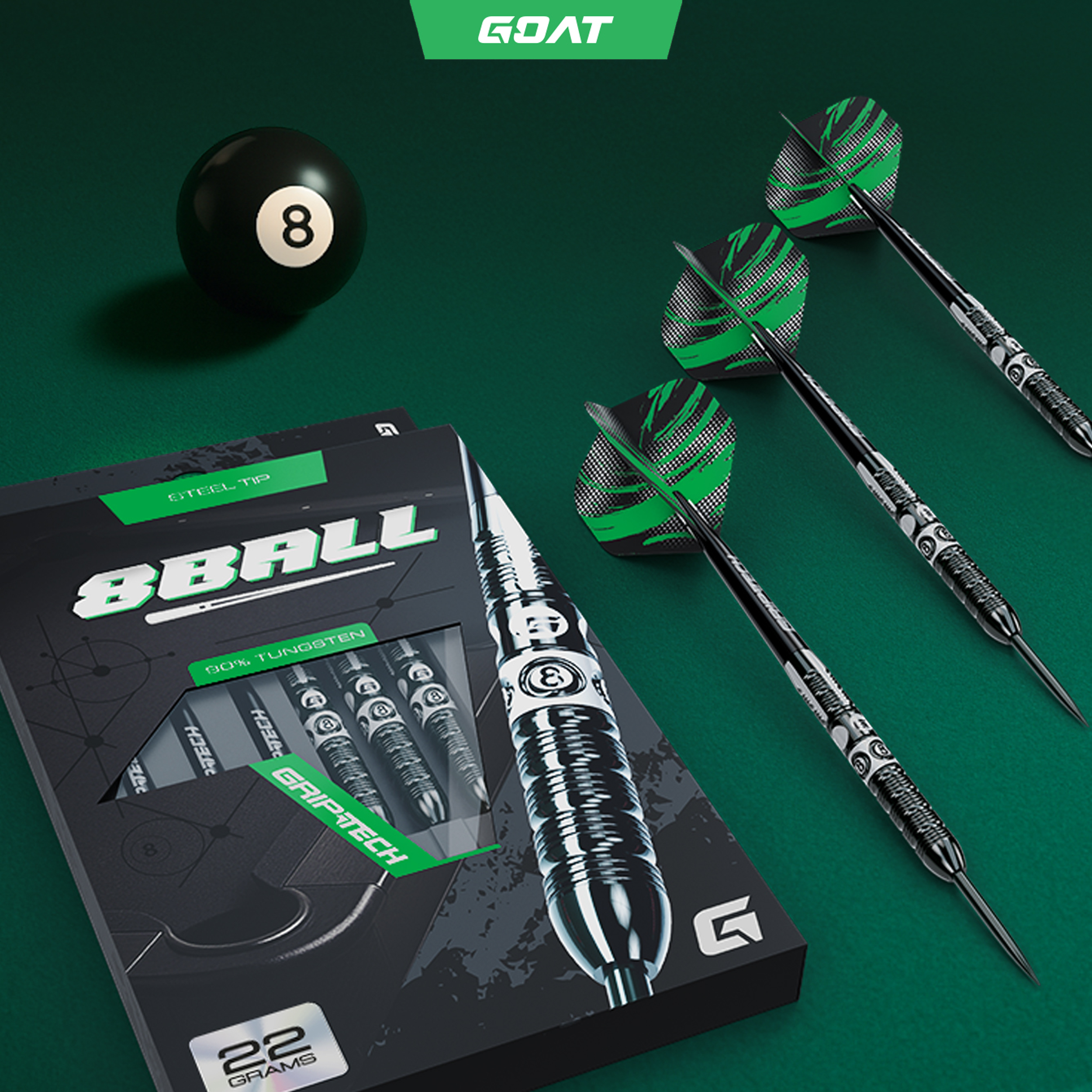 GOAT - 8Ball - Steeldart