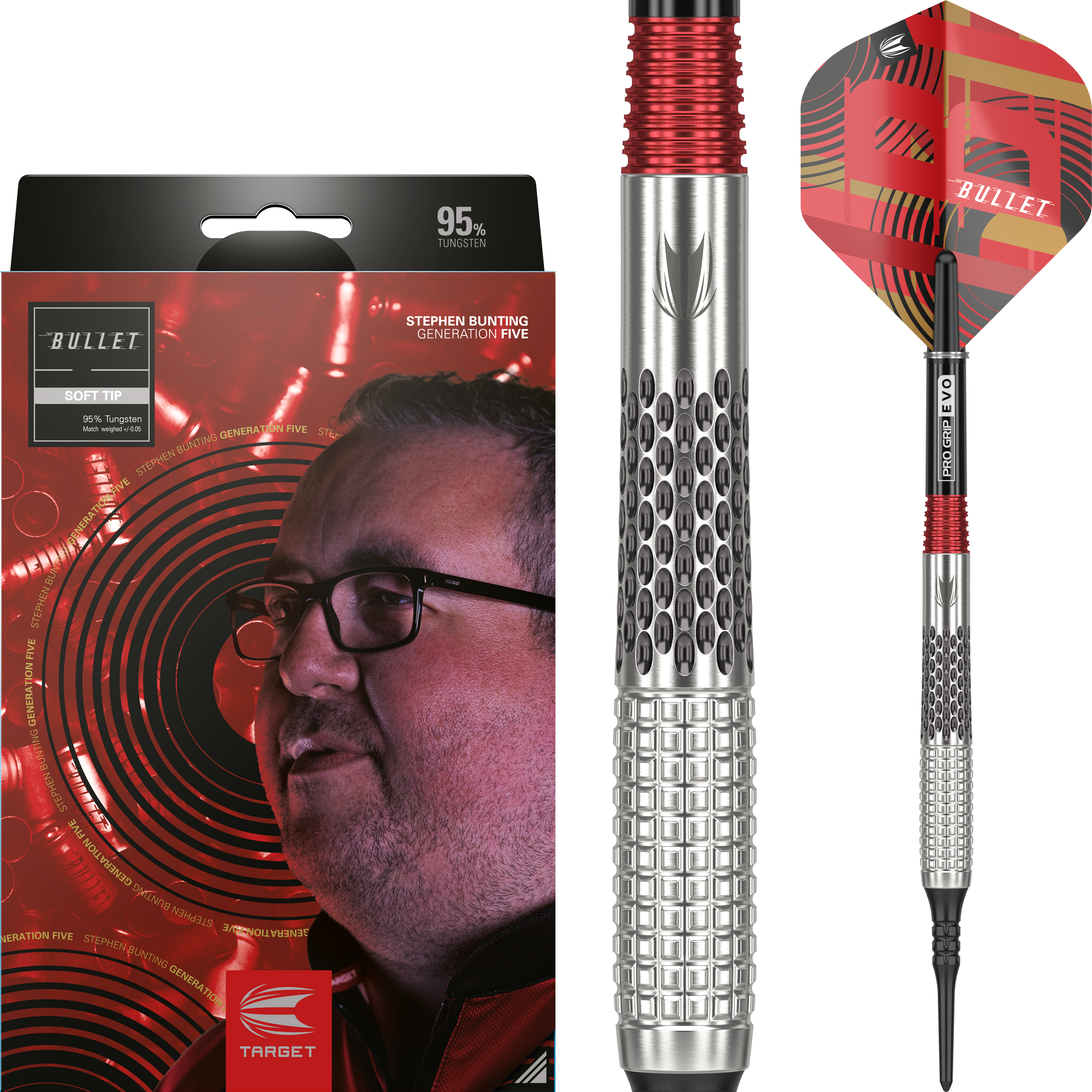 Target - Stephen Bunting GEN 5 - Softdart Target - Stephen Bunting GEN 5 - Softdart