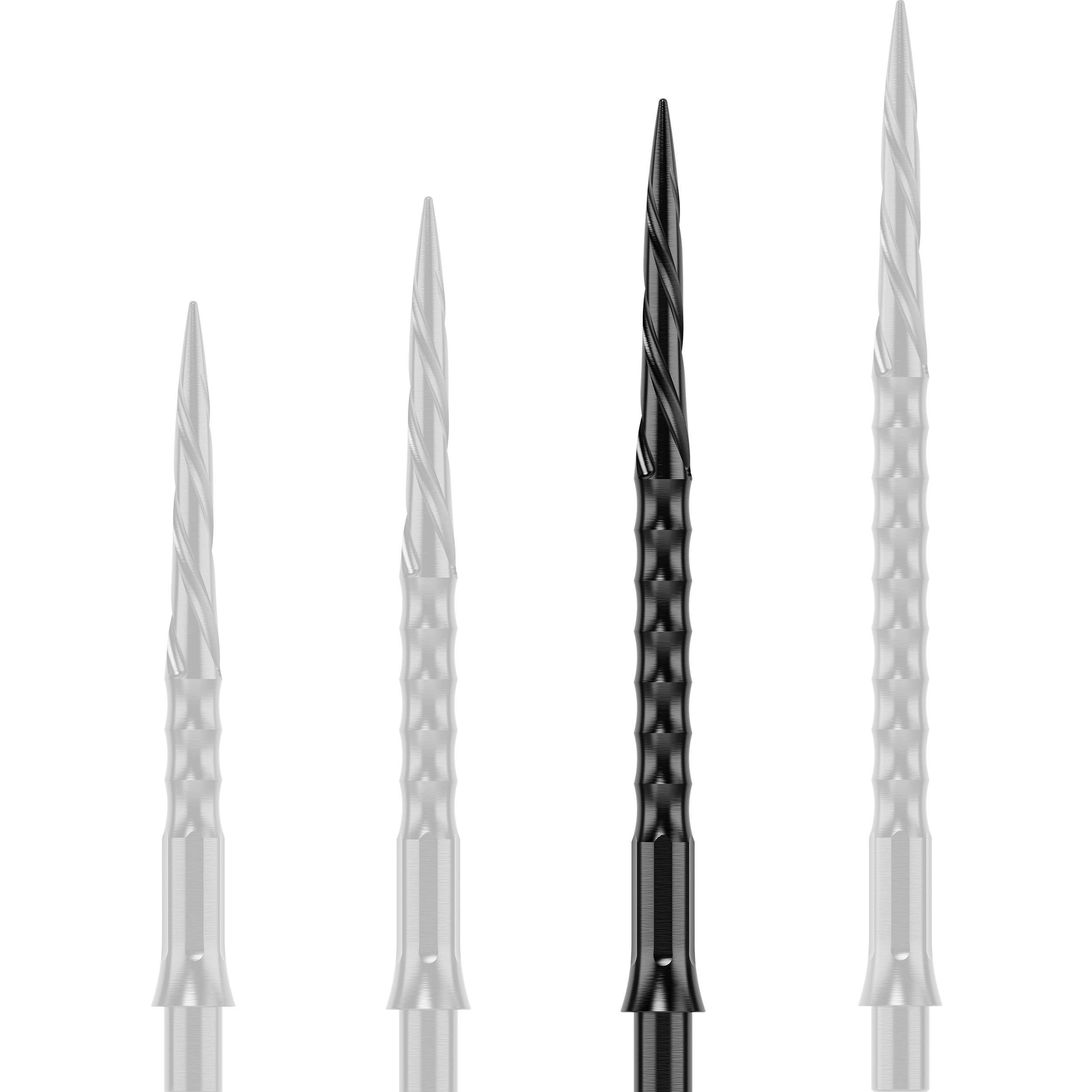 Caliburn - EVO Spiro No Lip - Schwarz Caliburn - EVO Spiro No Lip - Schwarz