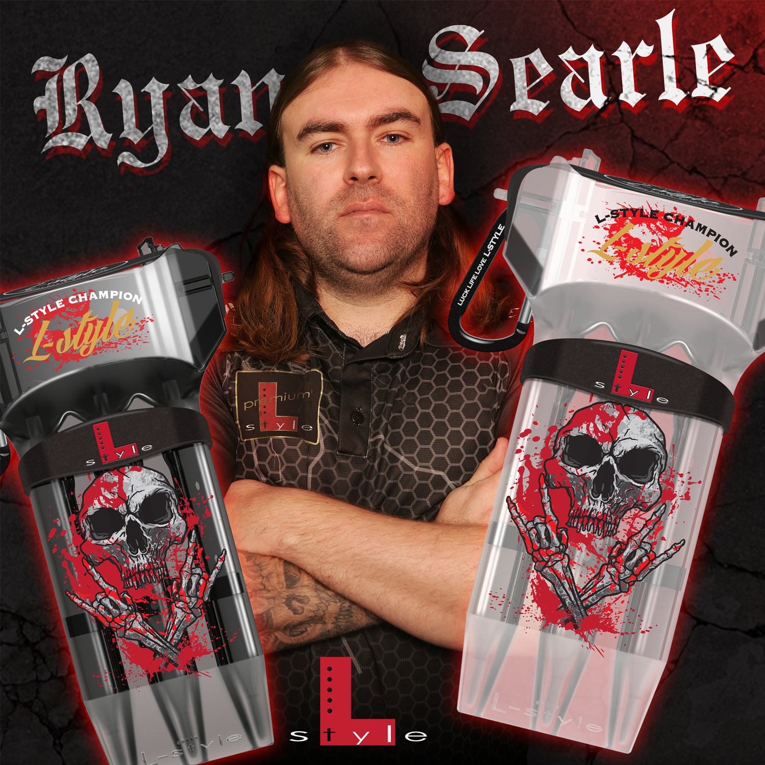 L-Style - Krystal One Case - Ryan Searle V3 L-Style - Krystal One Case - Ryan Searle V3